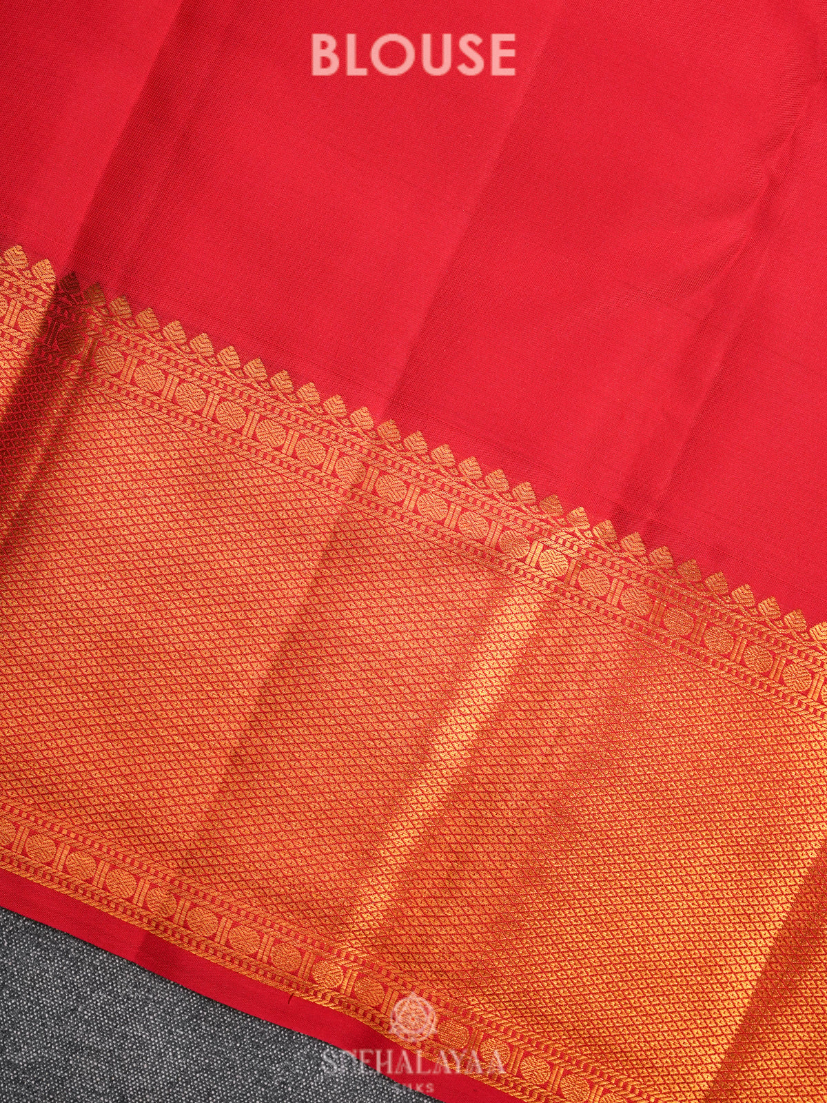 Red Kanjivaram Silk Saree