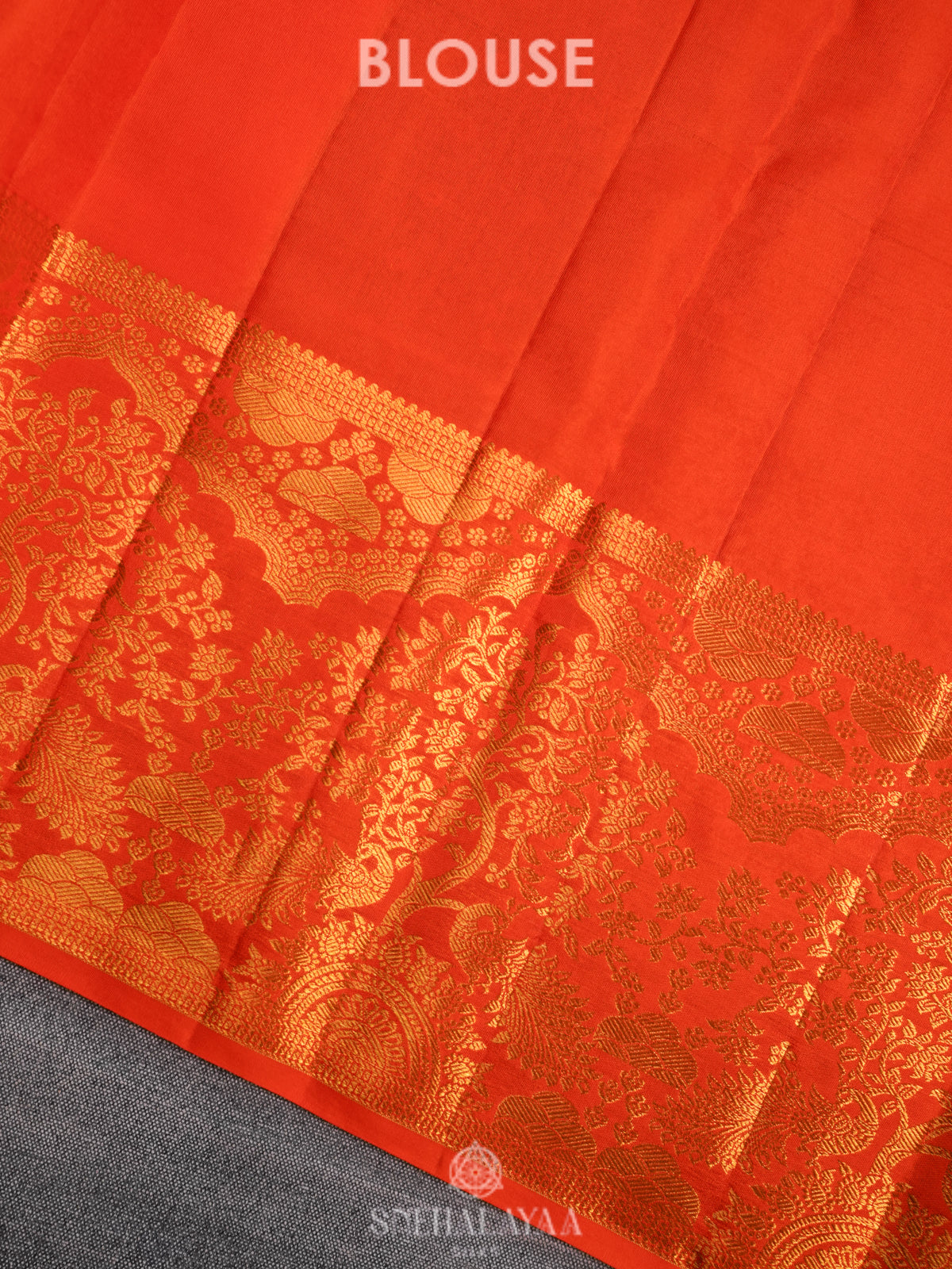 Emerald Green Kanjivaram Silk Saree