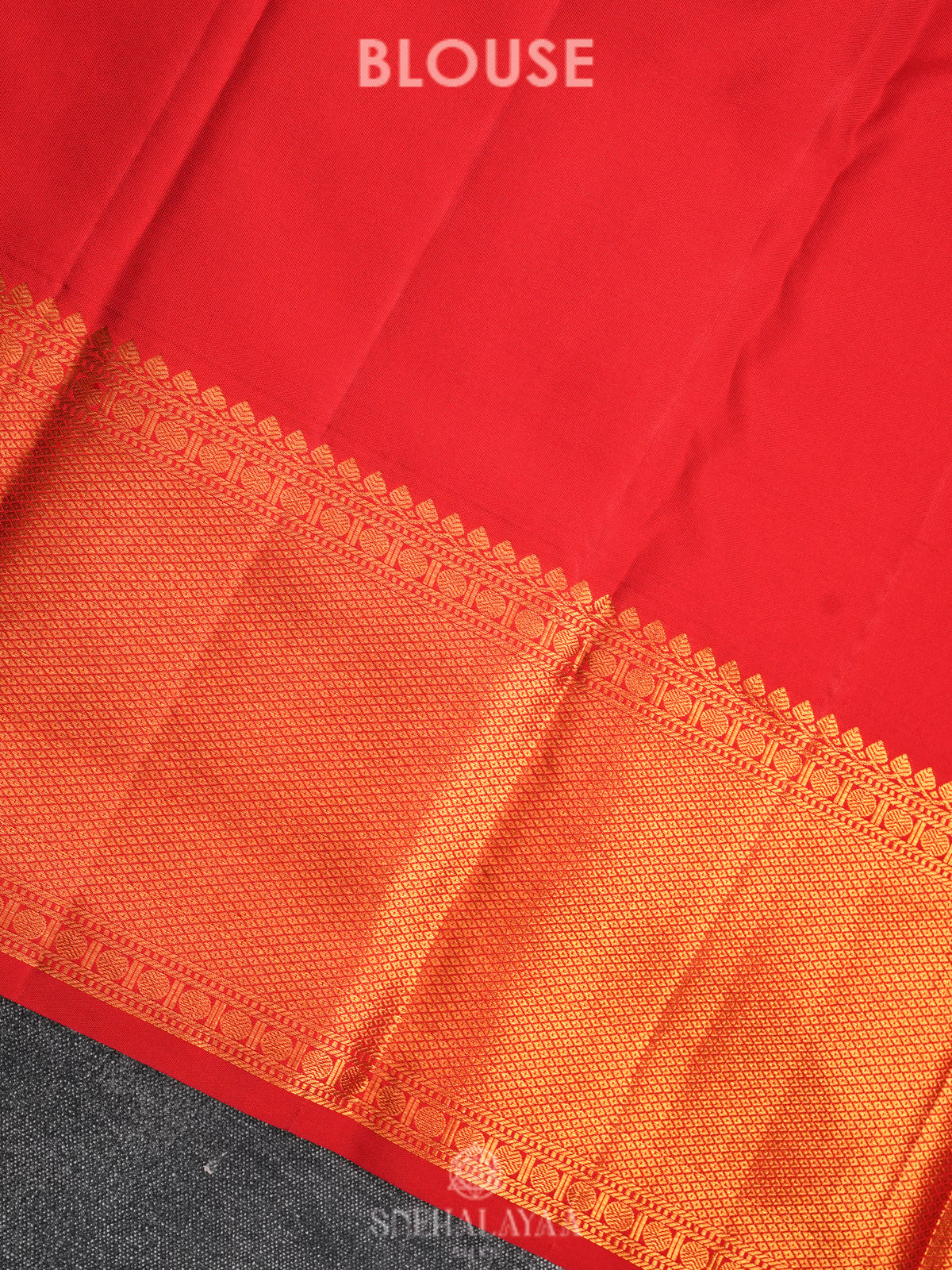 Red Kanjivaram Silk Saree