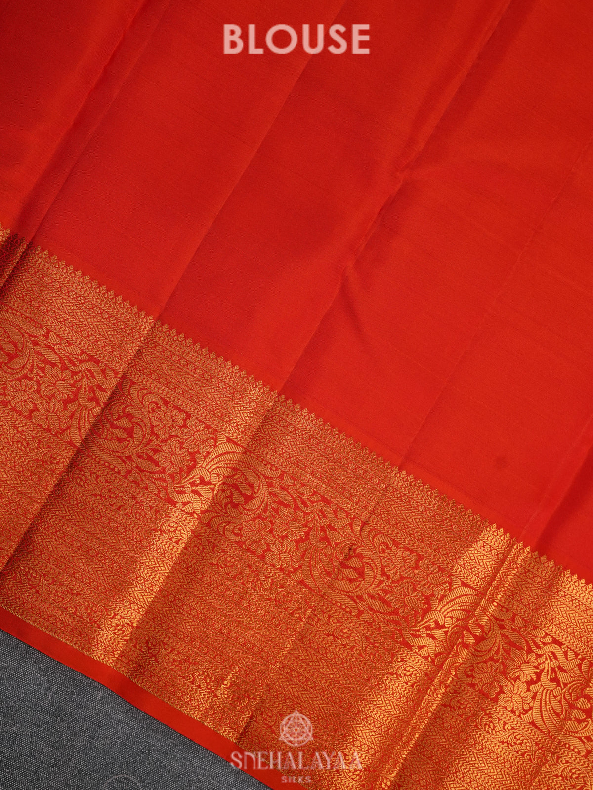 Cream Kanjivaram Silk Saree
