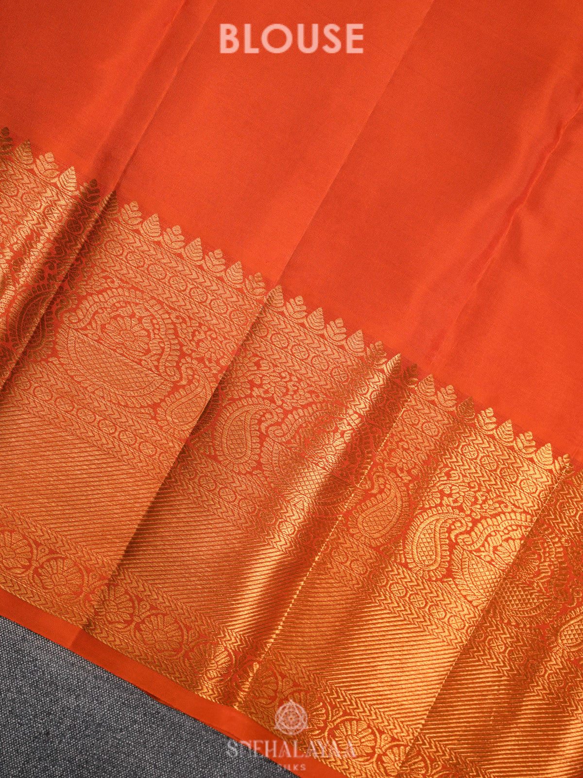 Cream Kanjivaram Silk Saree
