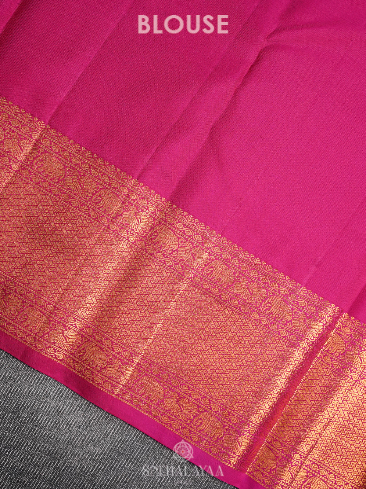 Emerald Green Kanjivaram Silk Saree