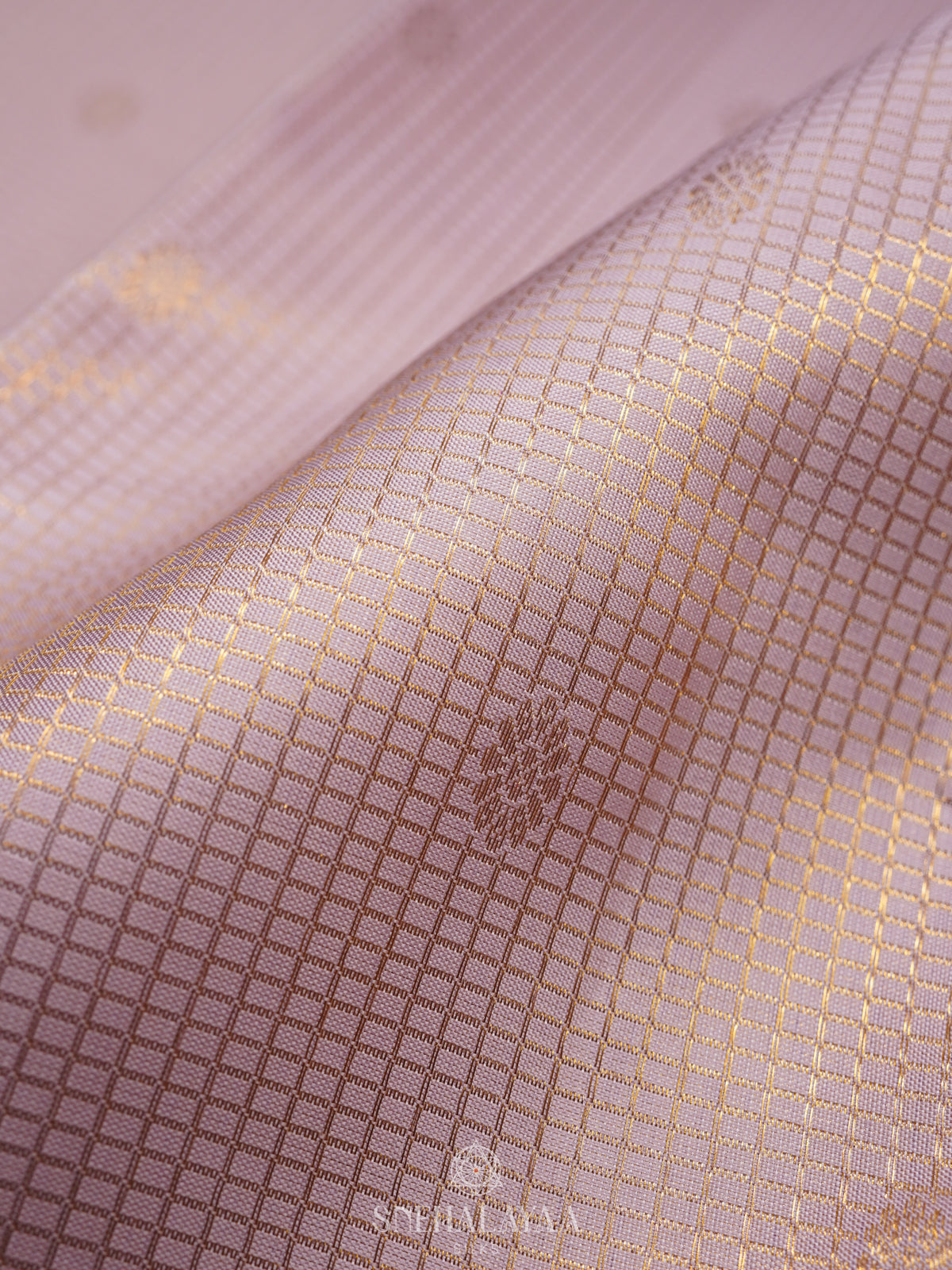 Off White Kanjivaram Silk Saree
