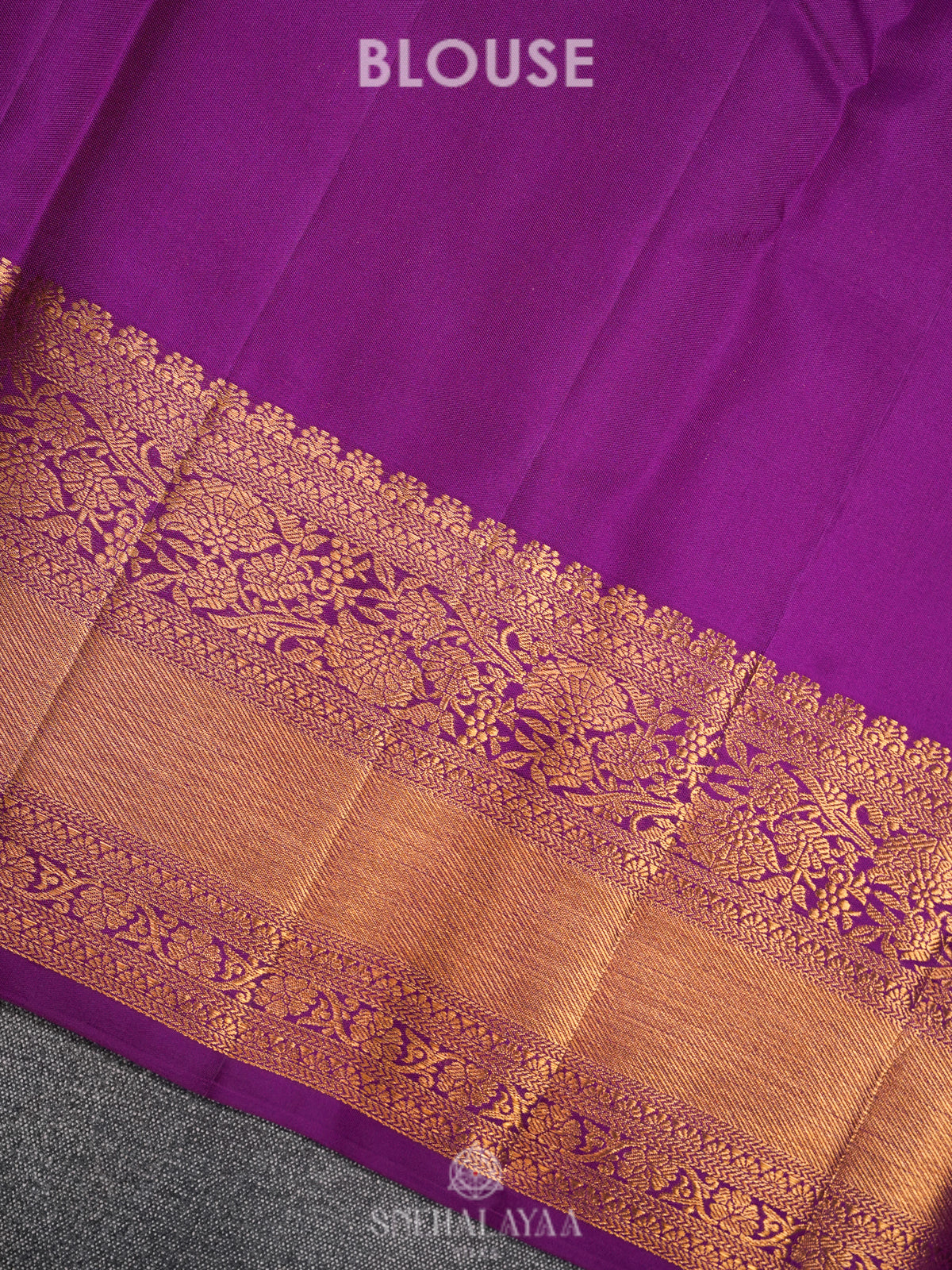 Off White Kanjivaram Silk Saree