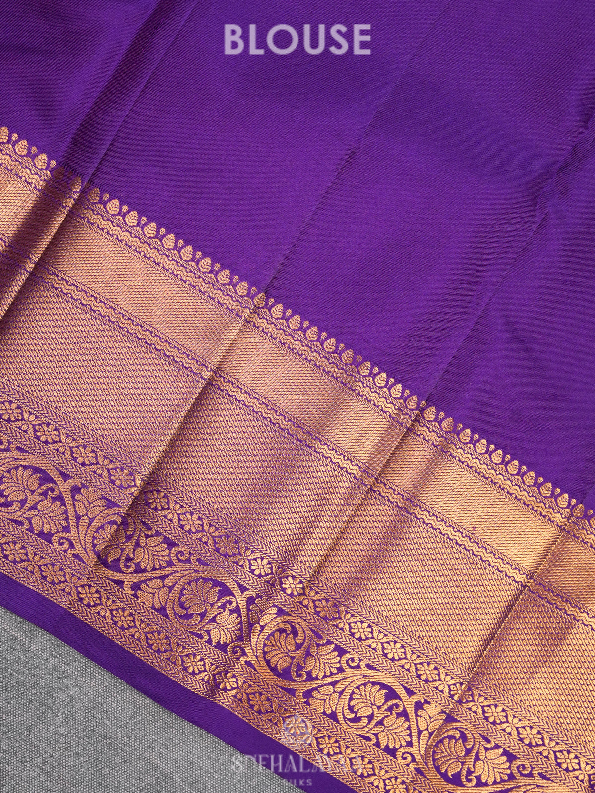 Orange Kanjivaram Silk Saree