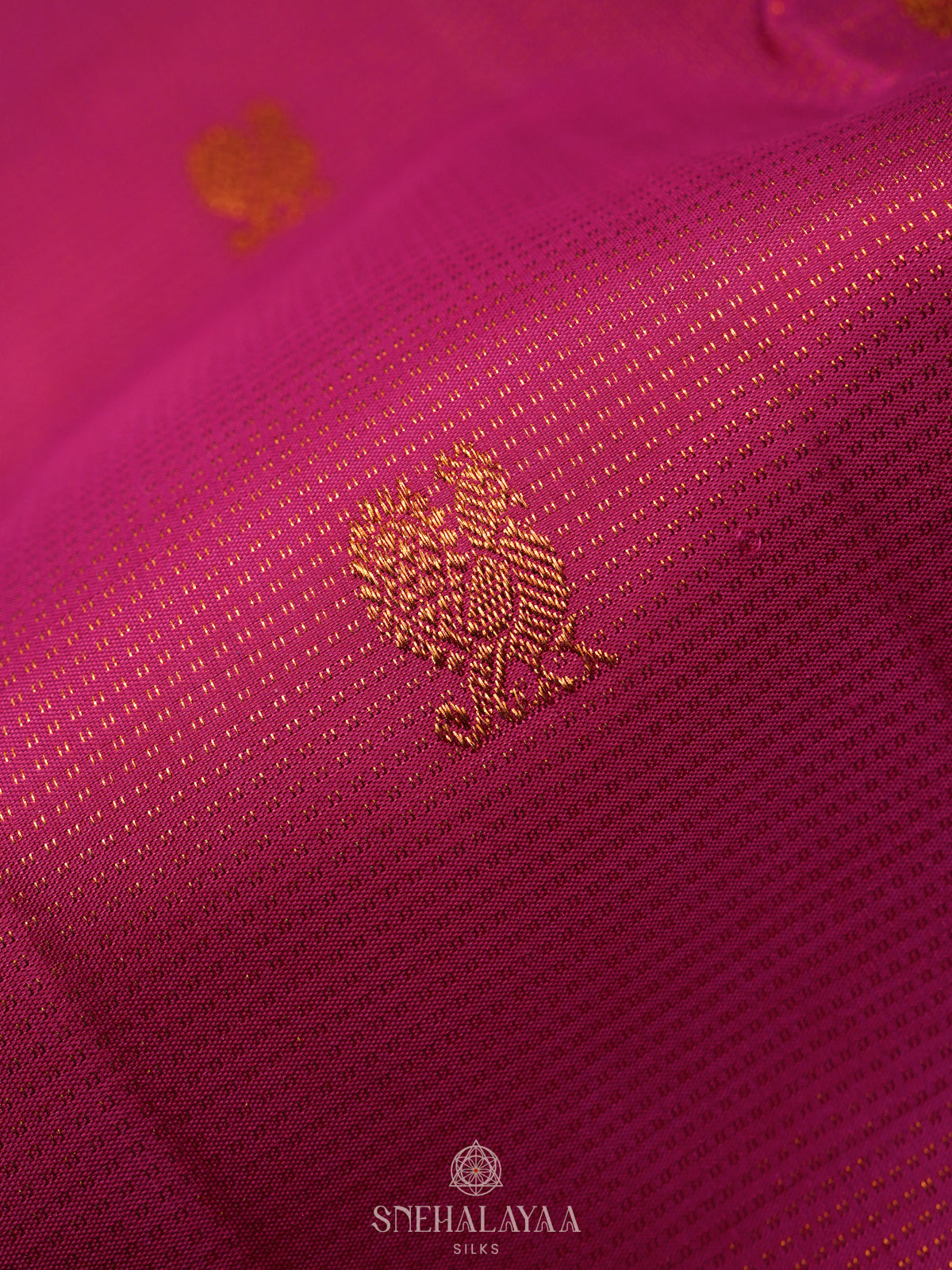 Pink Kanjivaram Silk Saree