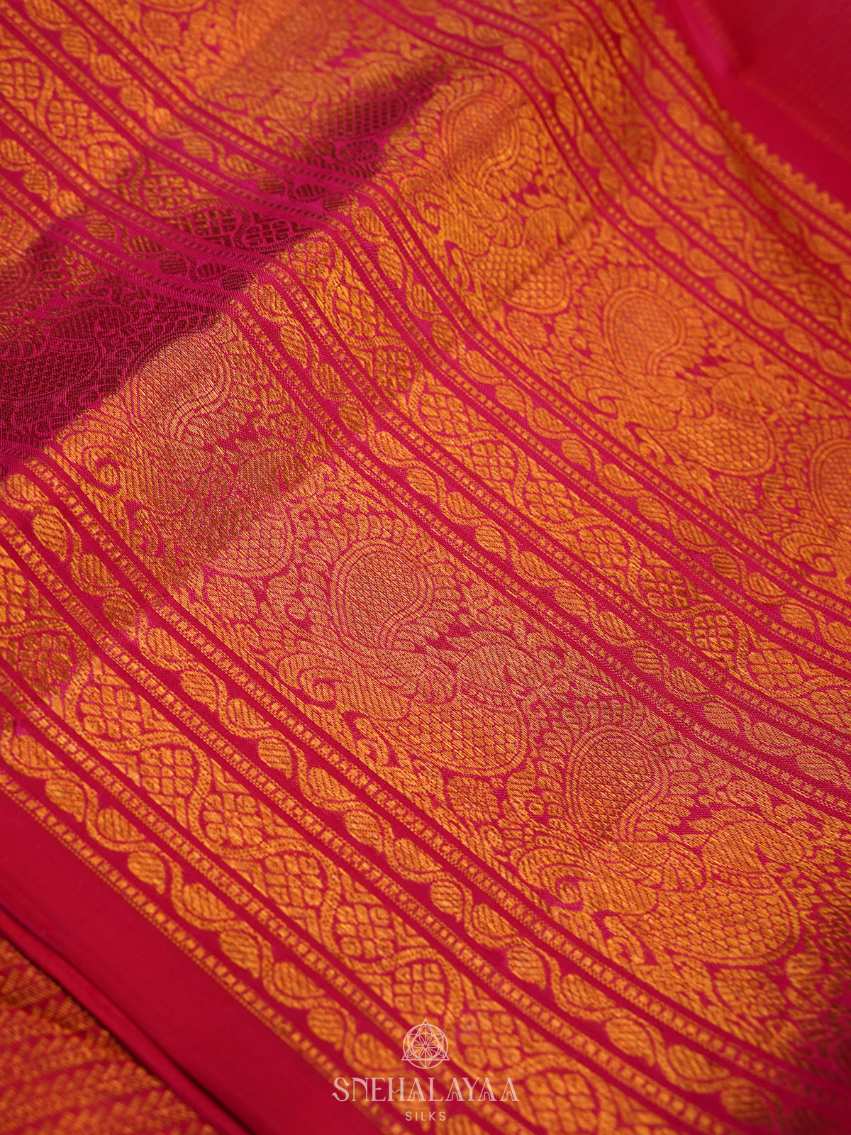 Red Kanjivaram Silk Saree
