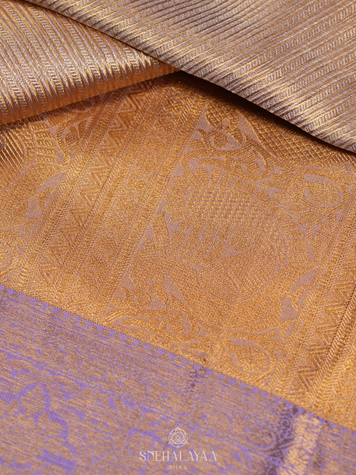 Gold Tissue Kanjivaram Silk Saree