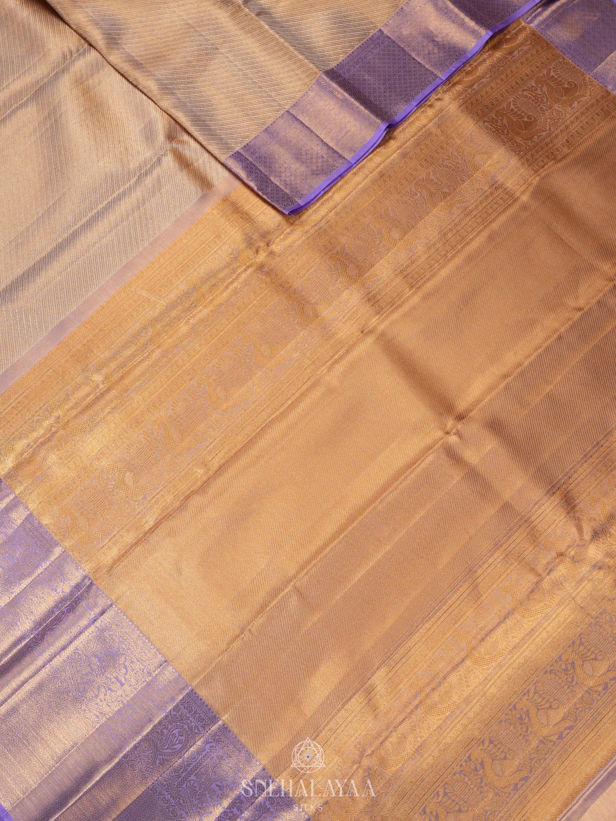 Gold Tissue Kanjivaram Silk Saree