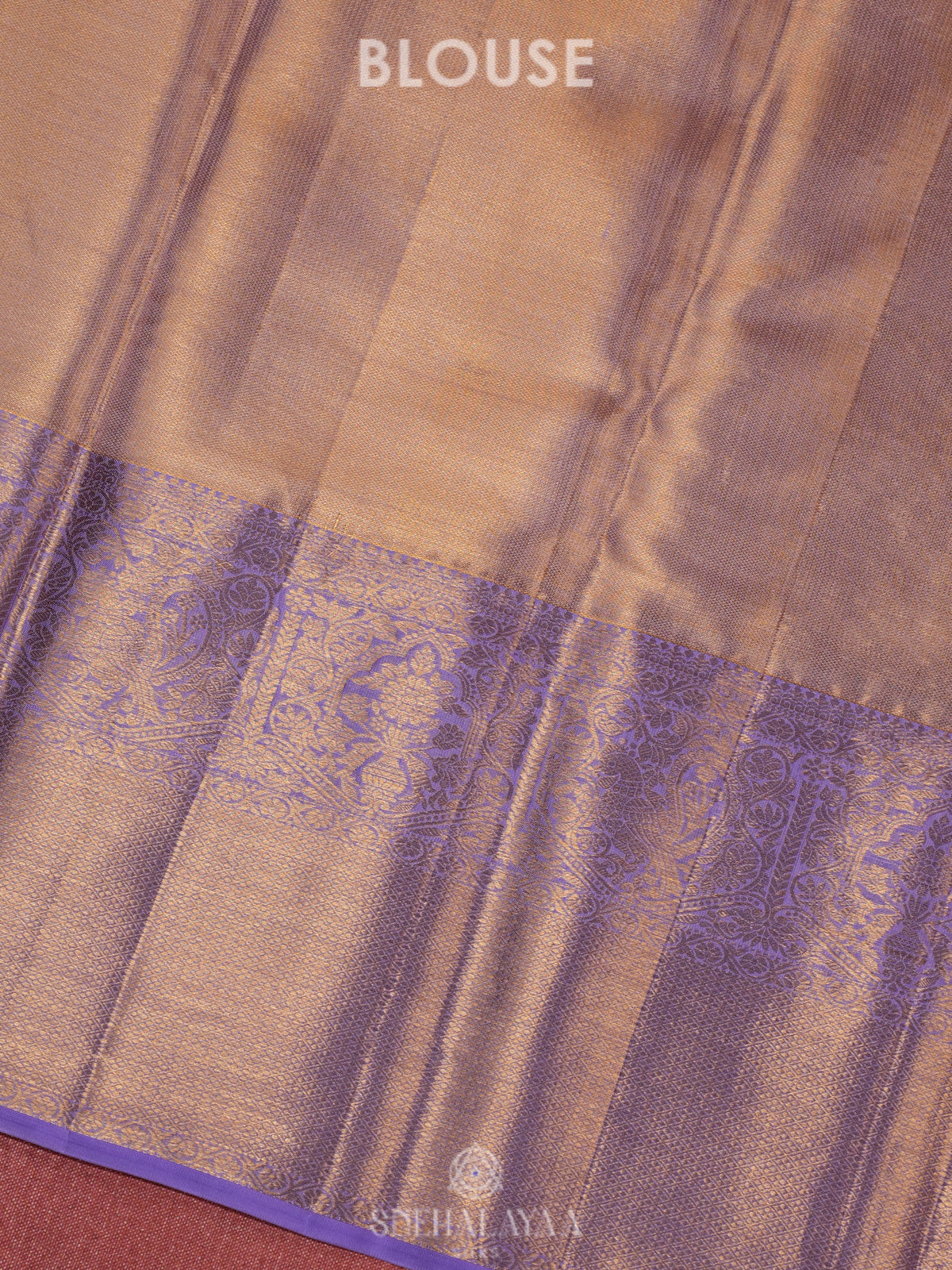 Gold Tissue Kanjivaram Silk Saree