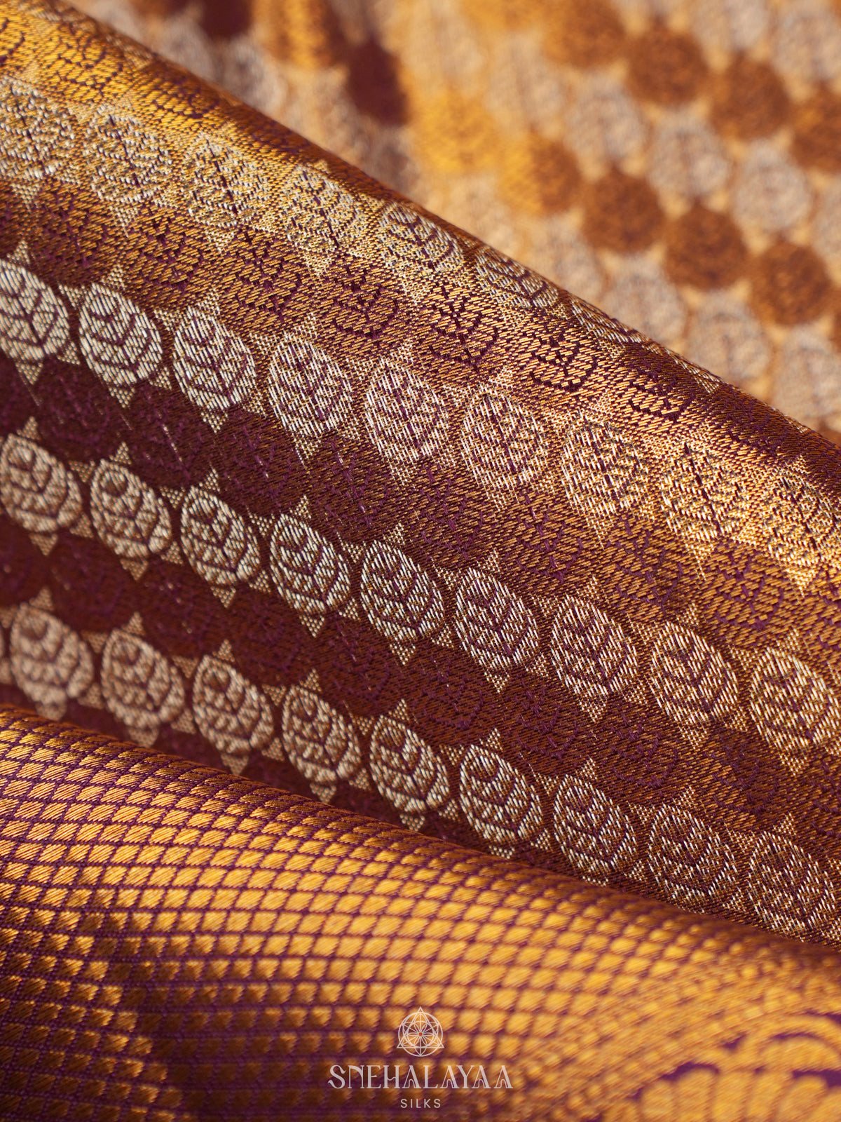 Gold Tissue Kanjivaram Silk Saree
