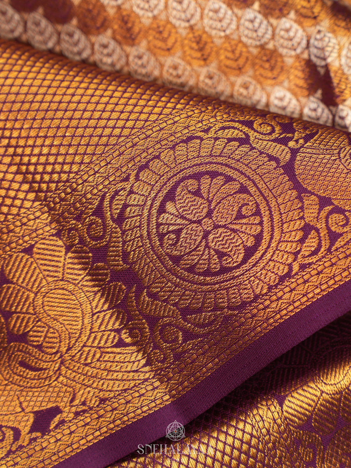 Gold Tissue Kanjivaram Silk Saree