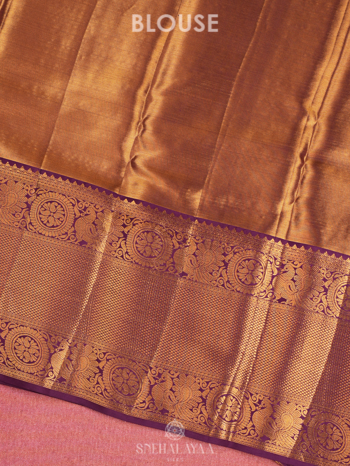 Gold Tissue Kanjivaram Silk Saree