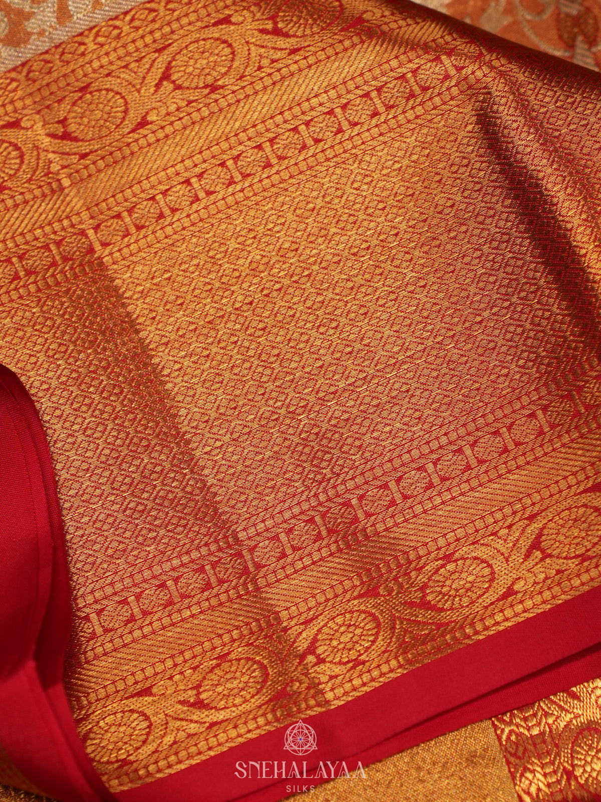 Golden Tissue Kanjivaram Silk Saree