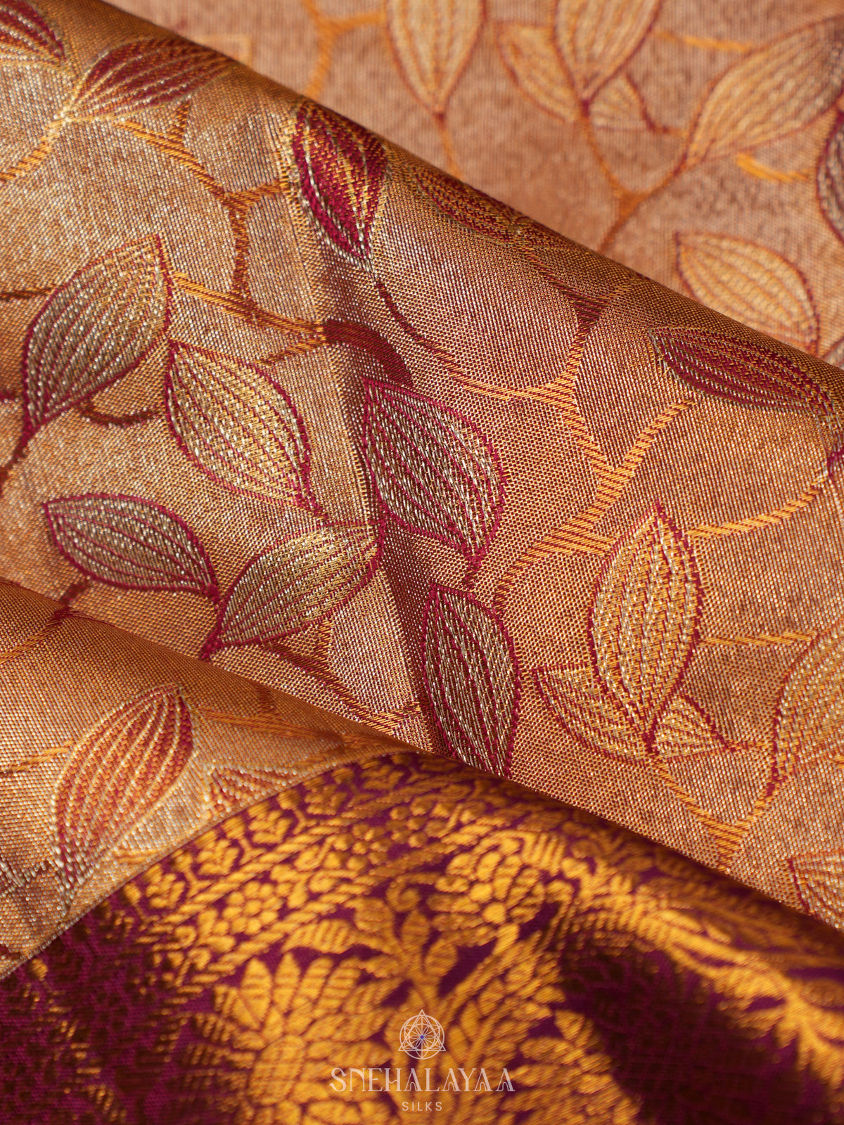 Gold Tissue Kanjivaram Silk Saree