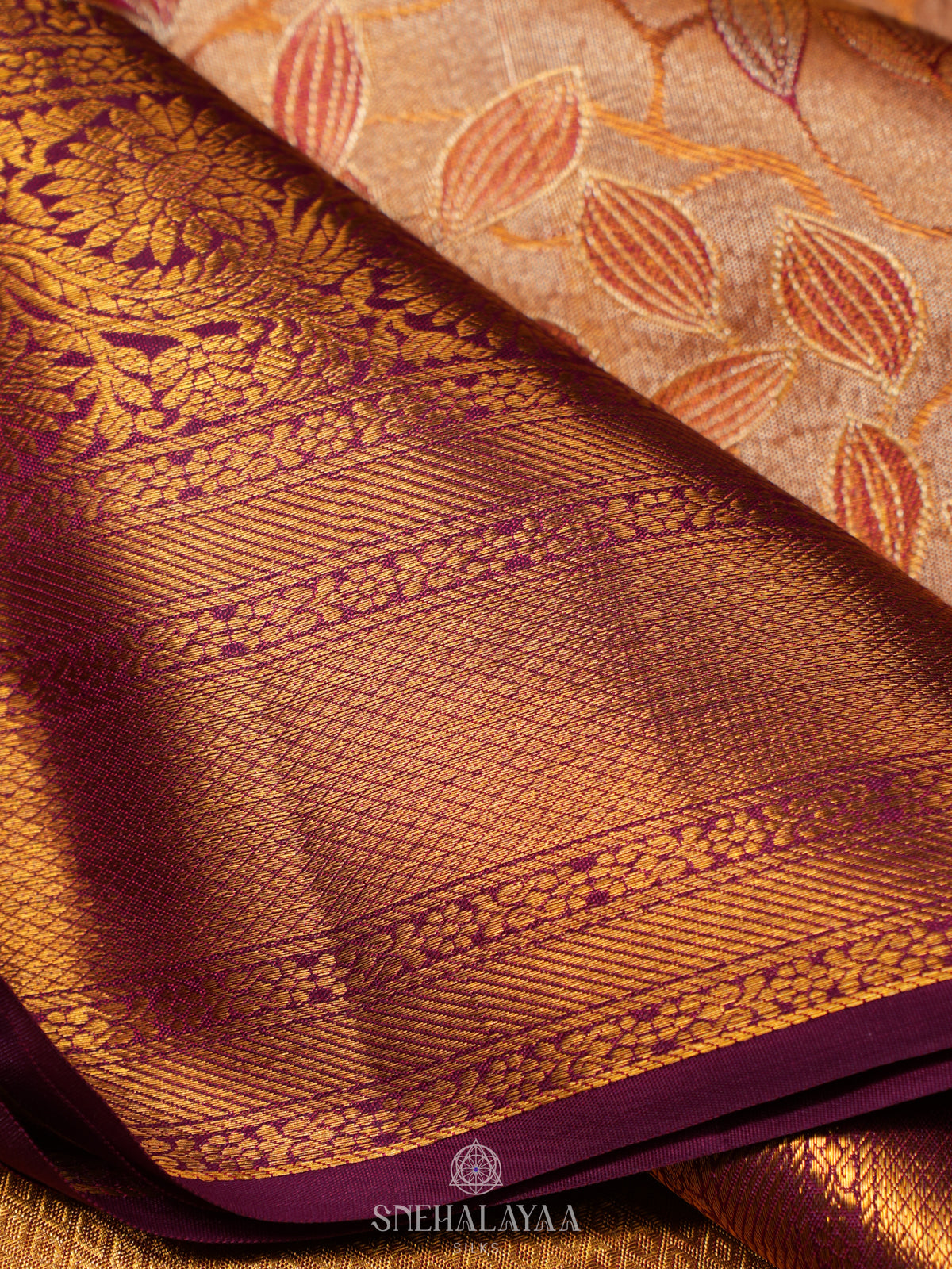 Gold Tissue Kanjivaram Silk Saree