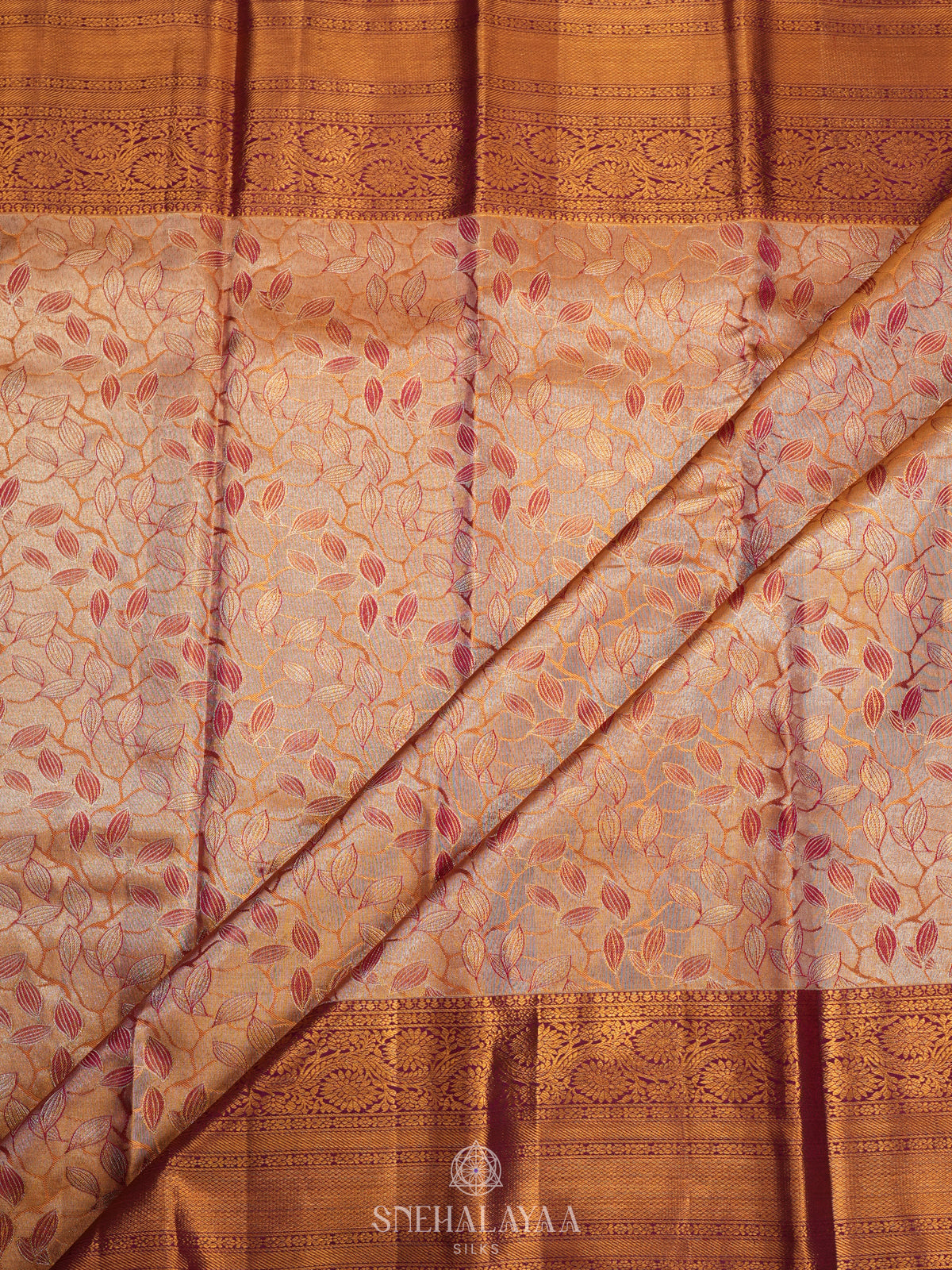 Gold Tissue Kanjivaram Silk Saree