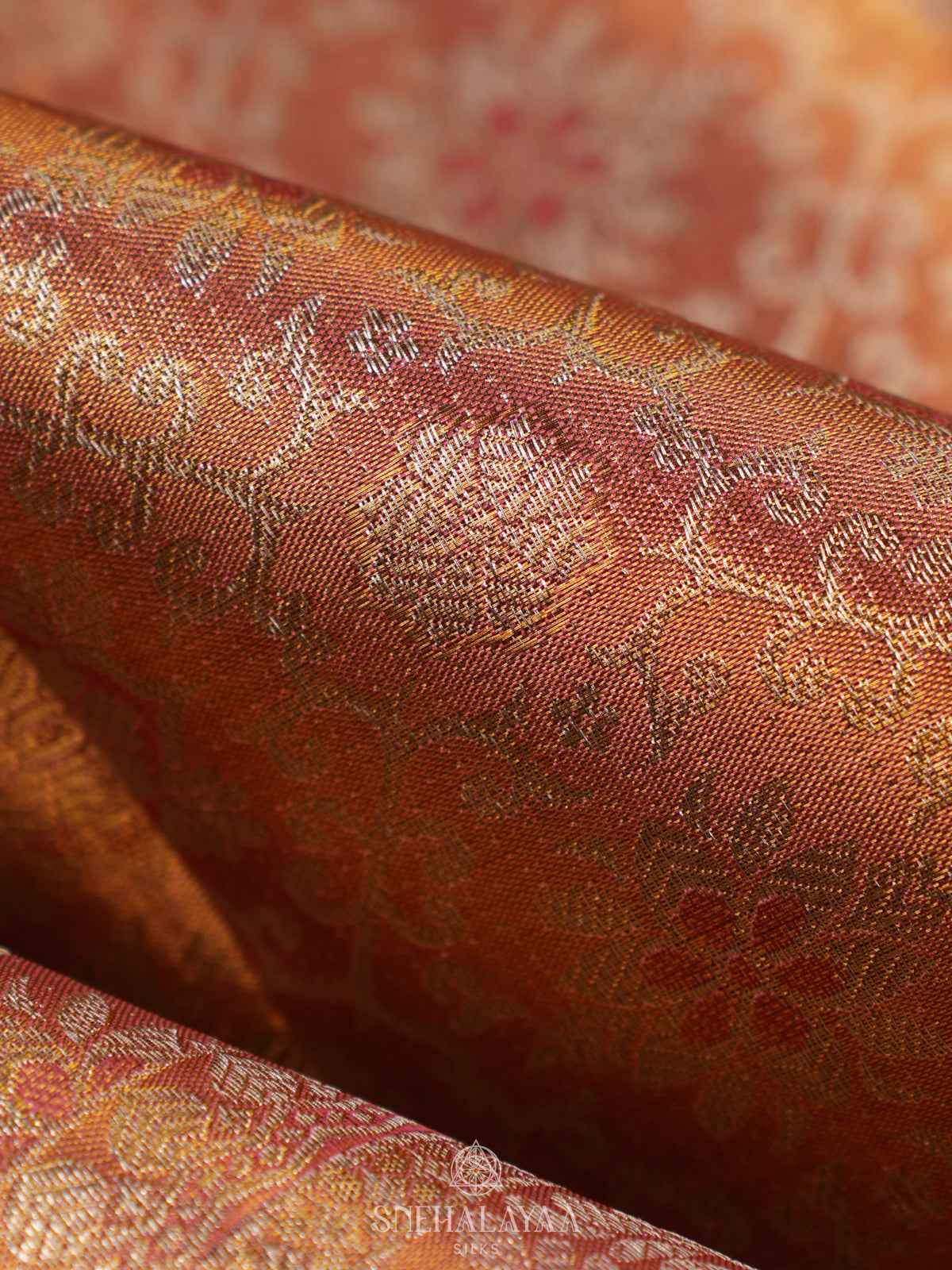 Gold Tissue Kanjivaram Silk Saree