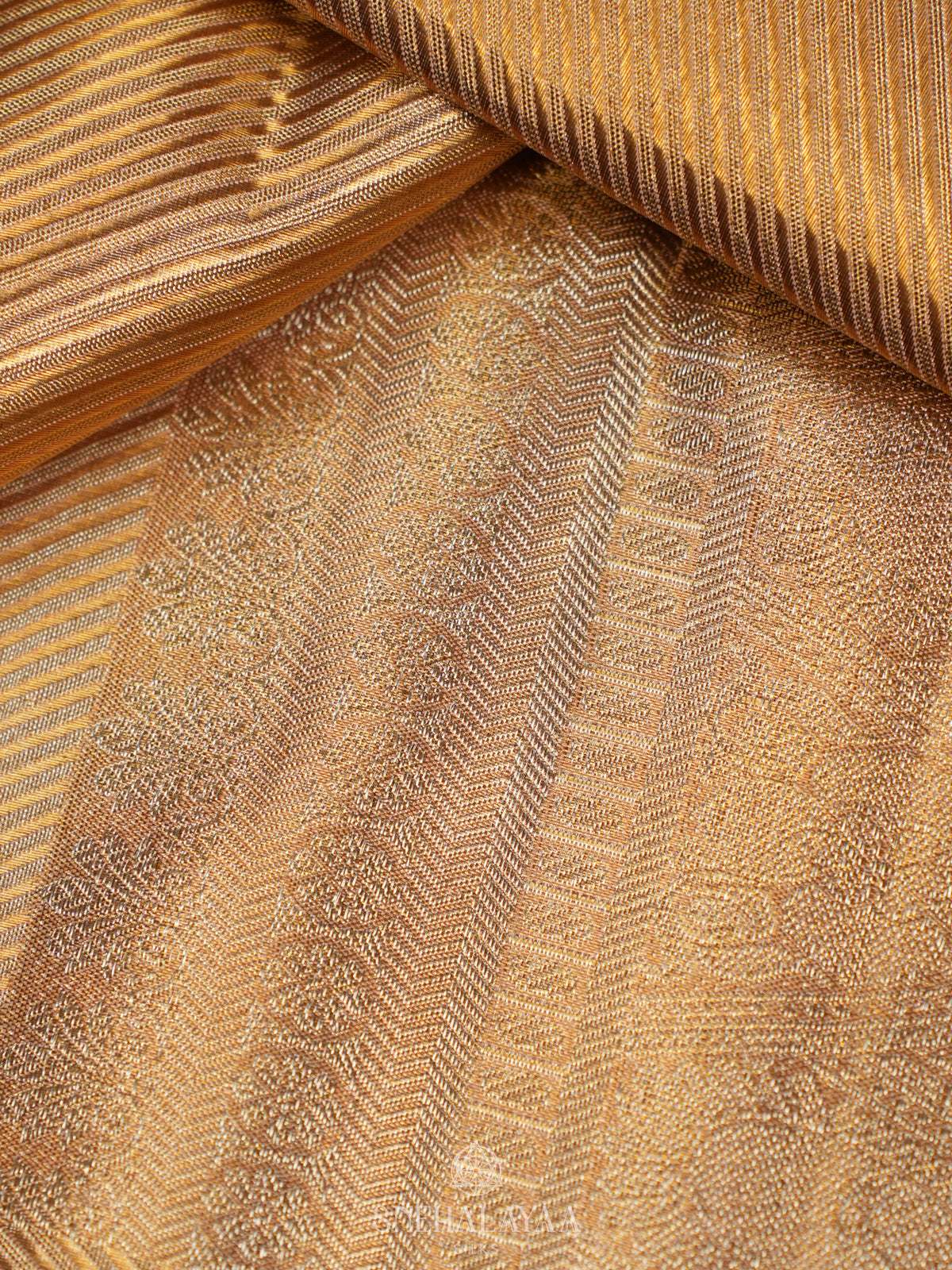 Golden Tissue Kanjivaram Silk Saree
