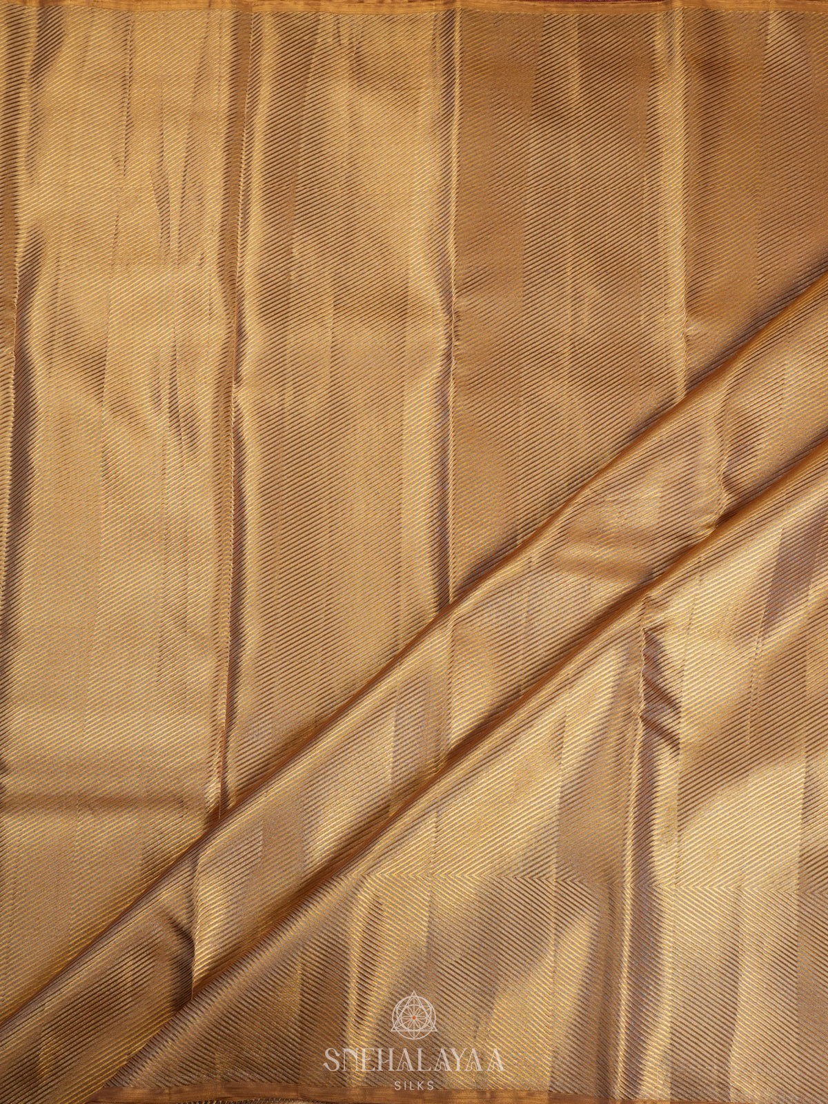 Golden Tissue Kanjivaram Silk Saree