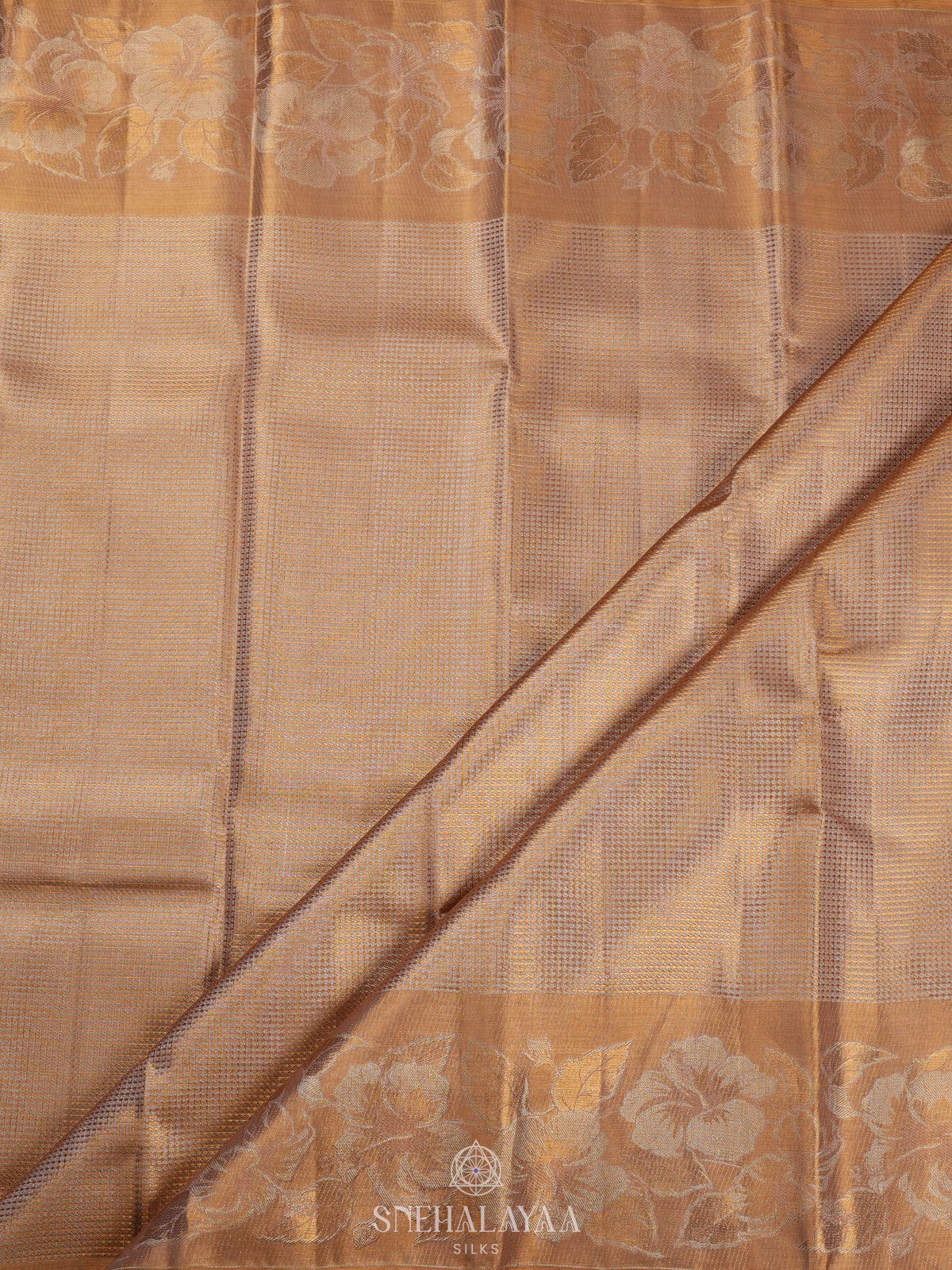 Golden Tissue Kanjivaram Silk Saree