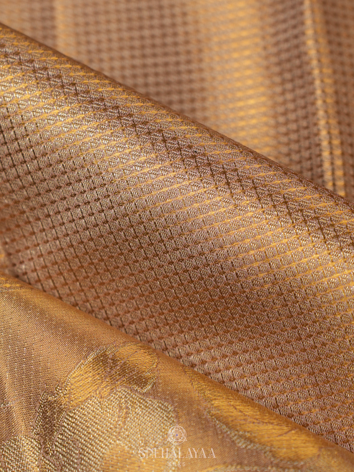 Golden Tissue Kanjivaram Silk Saree