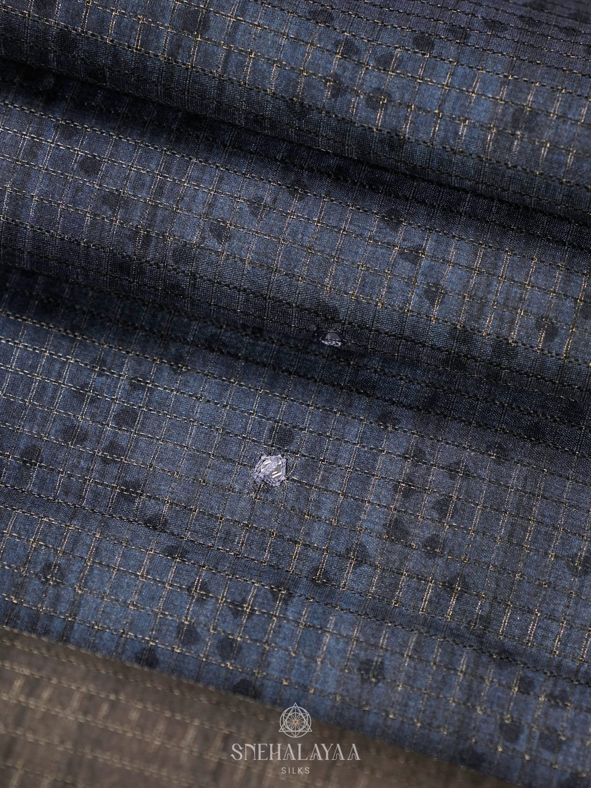 Grey Tussar Saree