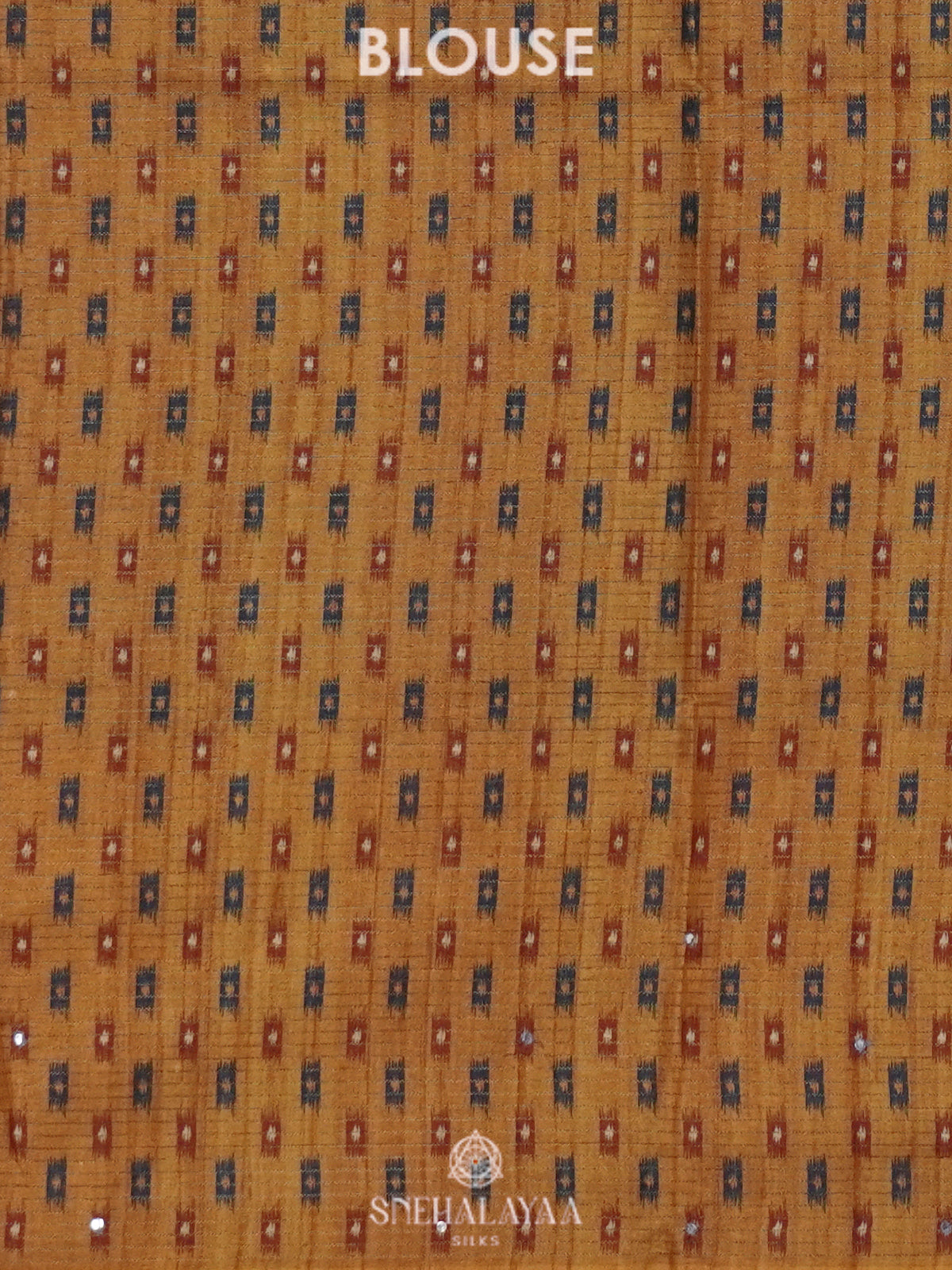 Blue Tussar Saree