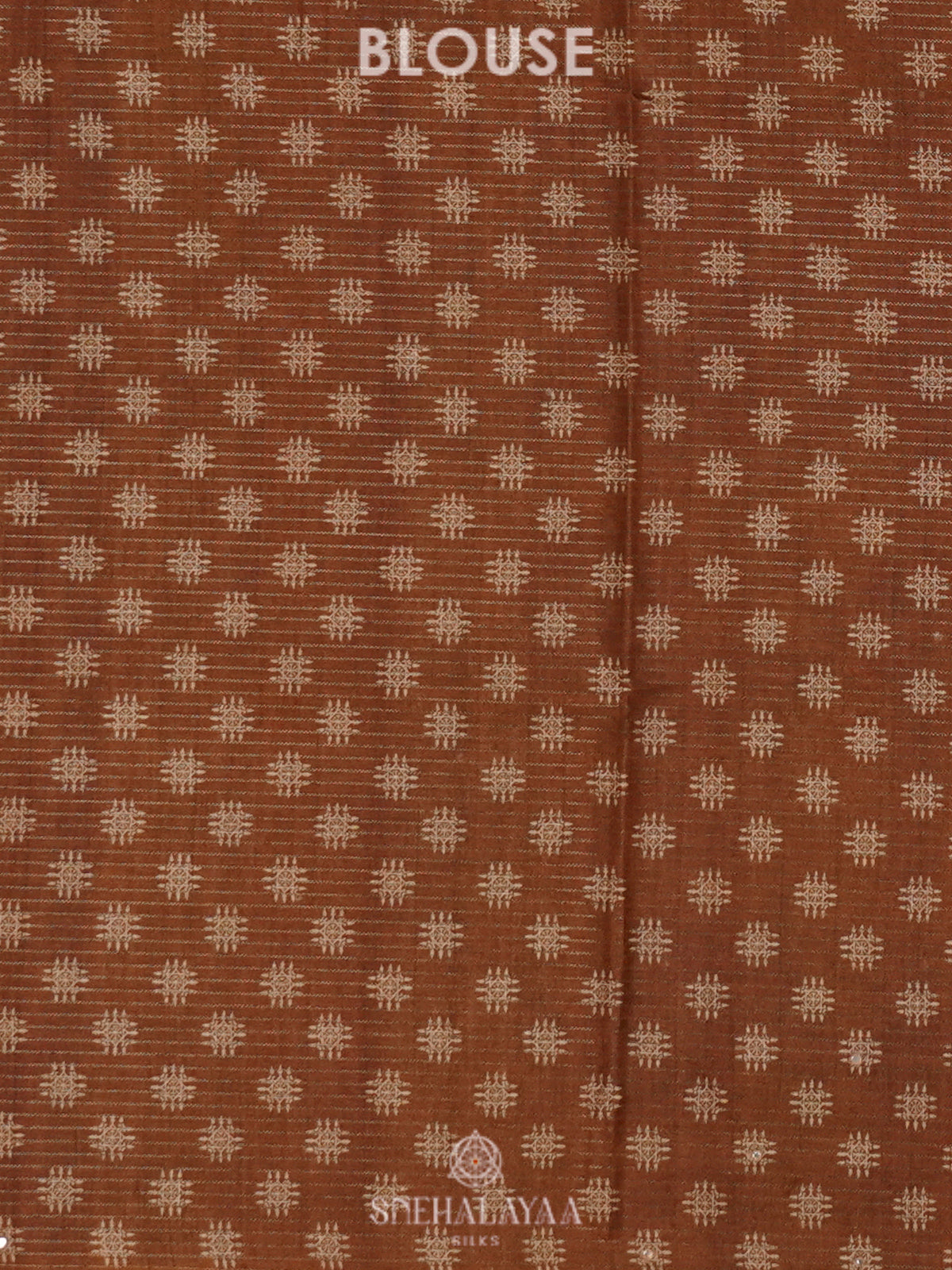 Pale Orange Tussar Saree