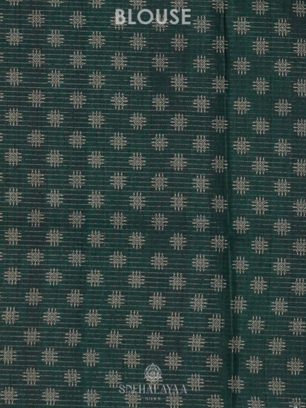 Teal Green Tussar Saree