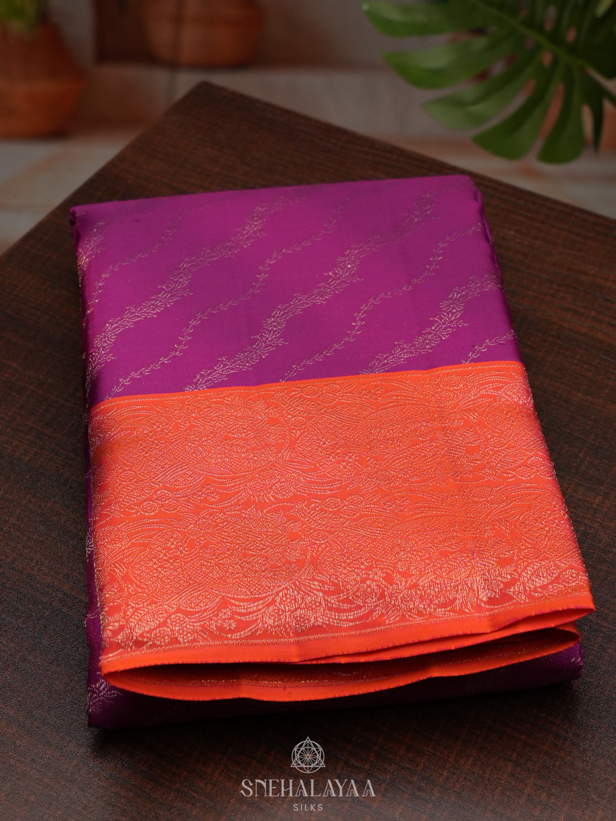 Pink Kanjivaram Silk Saree
