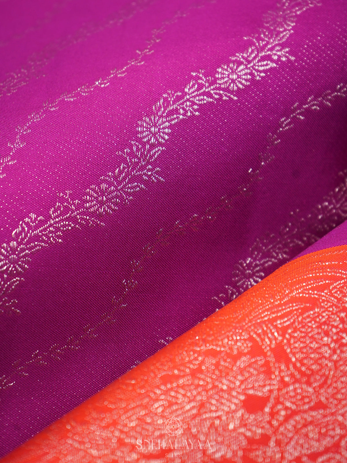 Pink Kanjivaram Silk Saree