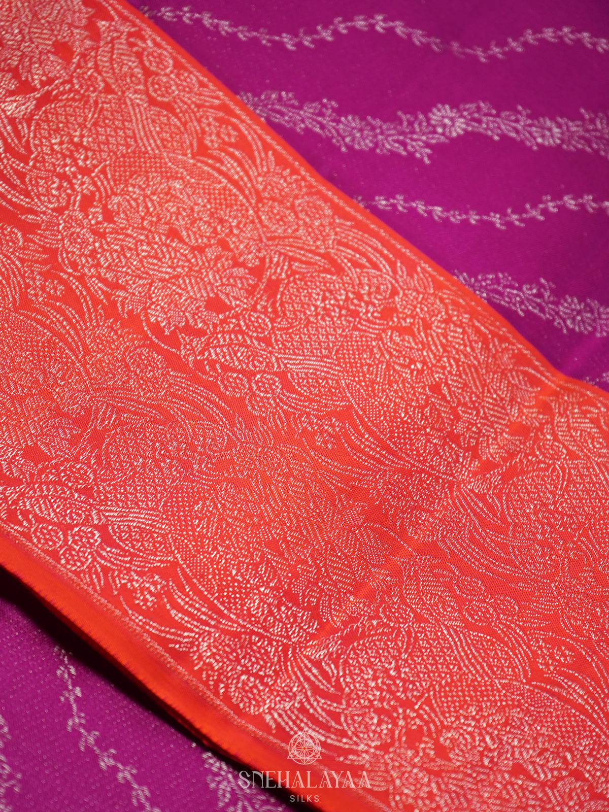 Pink Kanjivaram Silk Saree