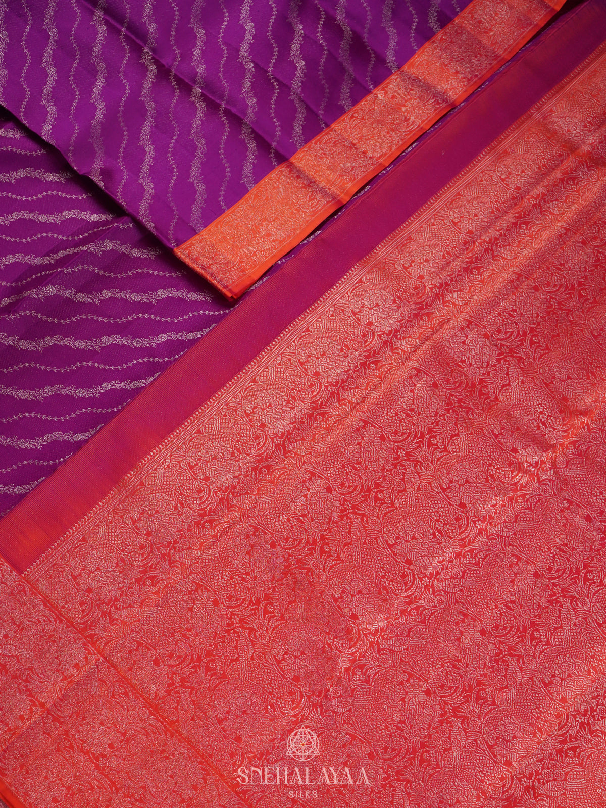 Pink Kanjivaram Silk Saree