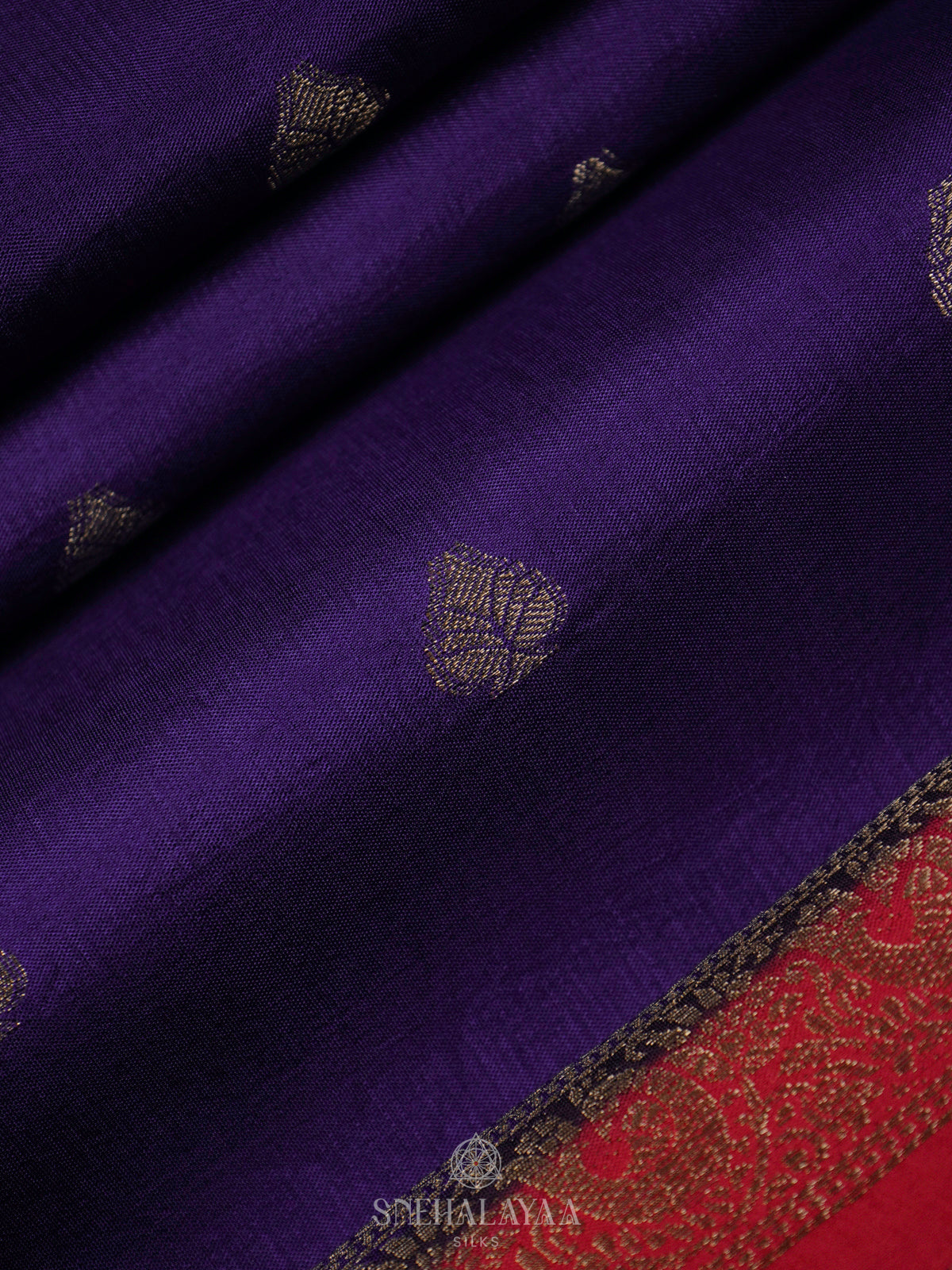 Purple Banaras Saree