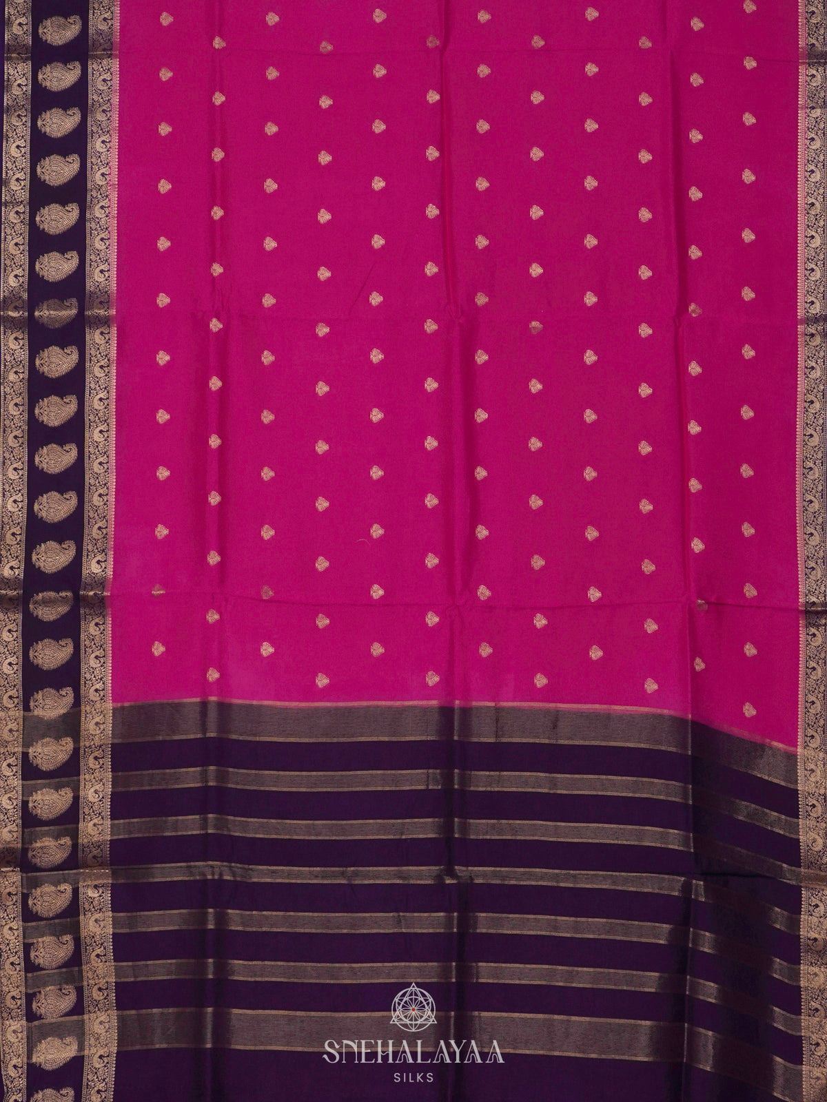 Pink Banaras Saree