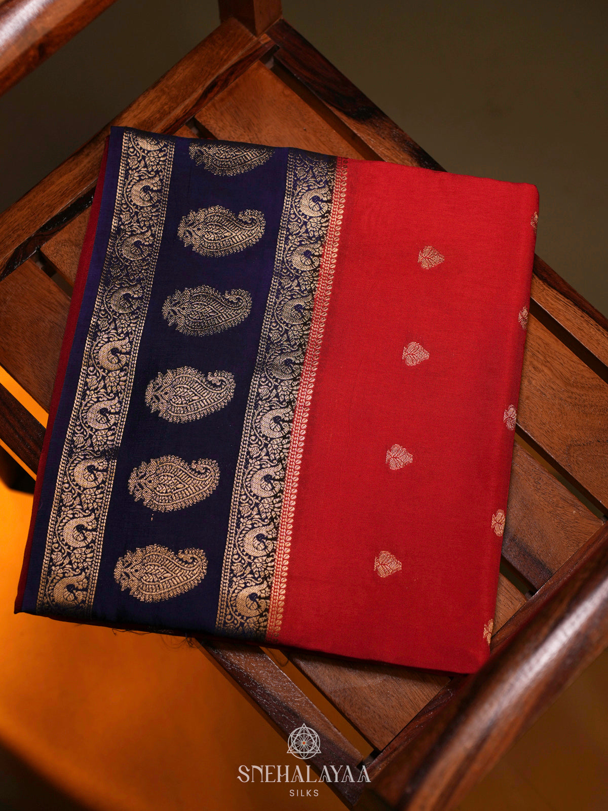 Red Banaras Saree