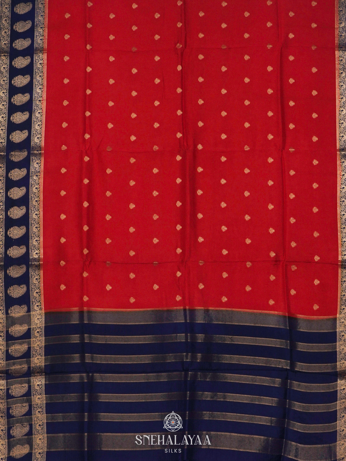 Red Banaras Saree