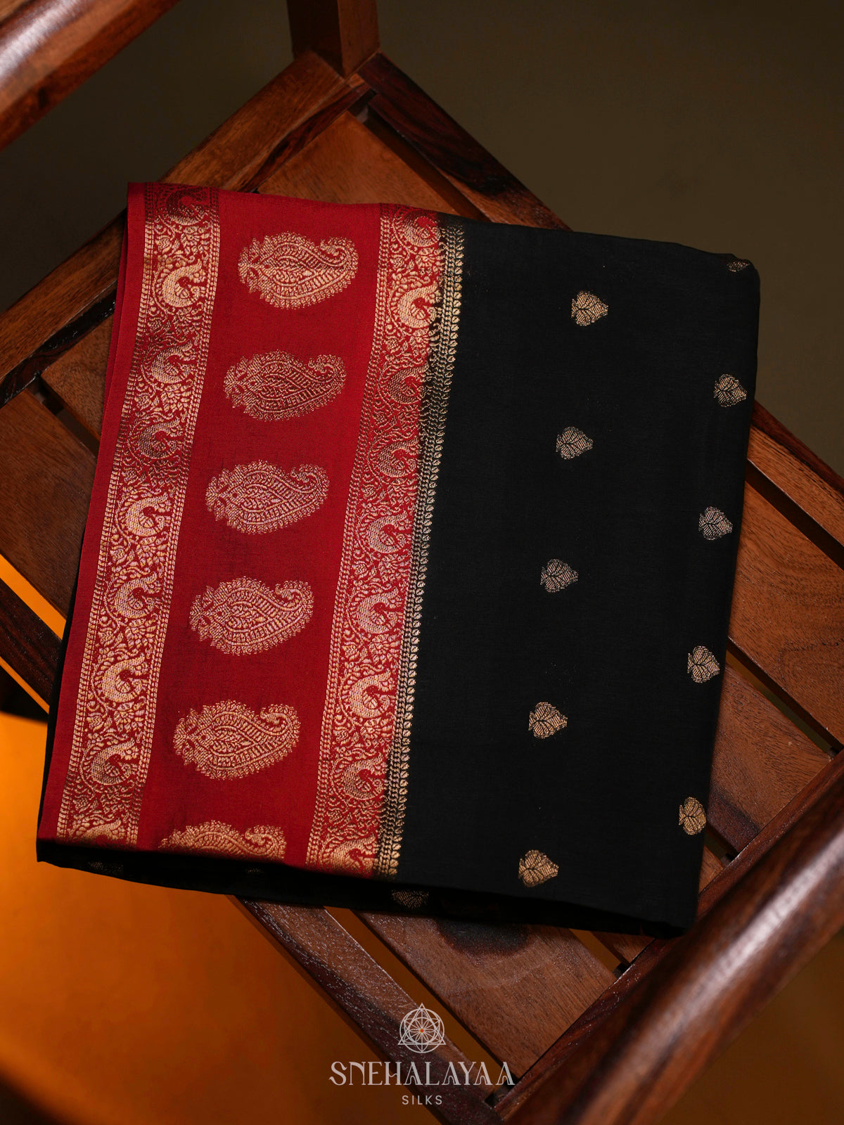 Black Banaras Saree