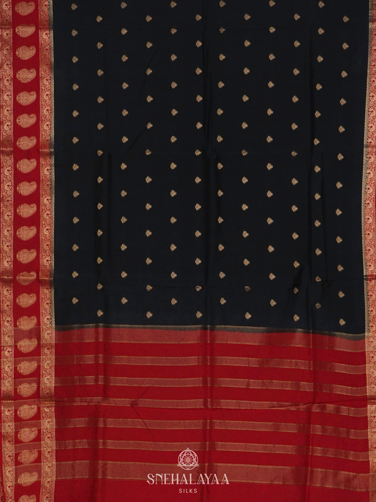 Black Banaras Saree