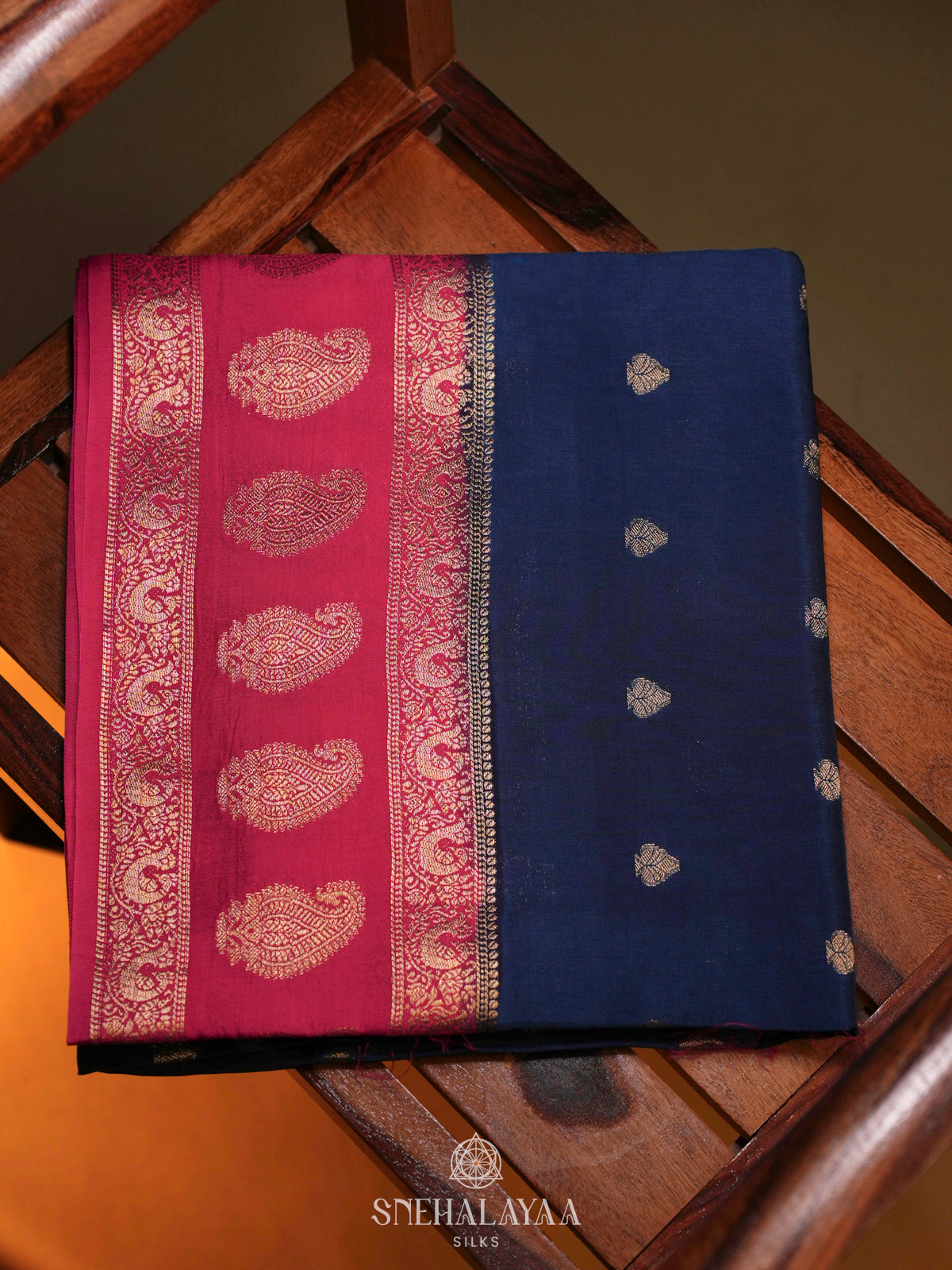 Blue Banaras Saree