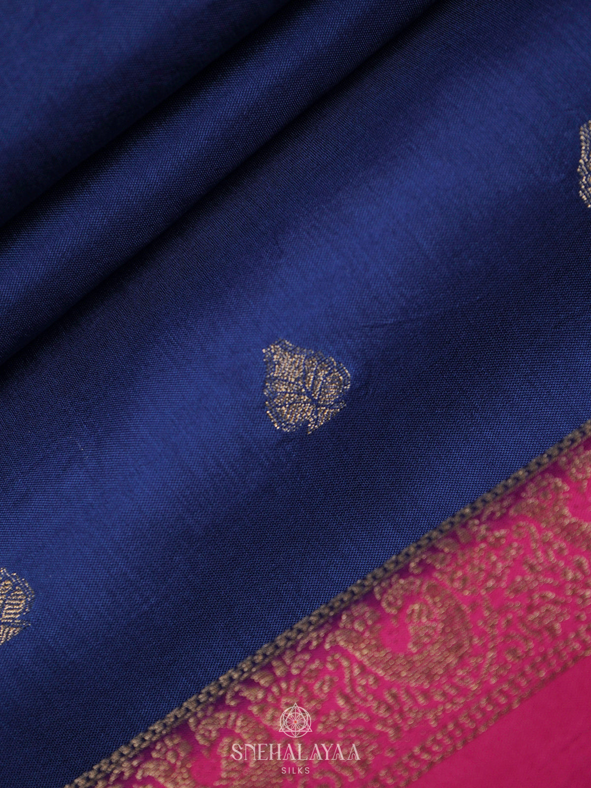 Blue Banaras Saree