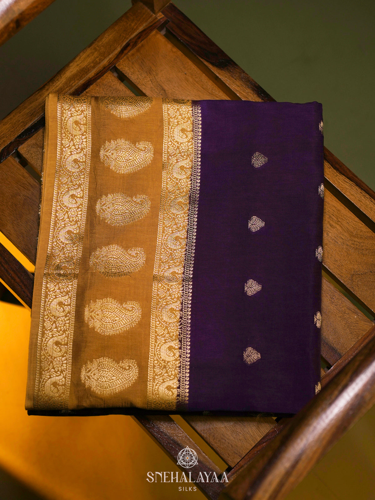 Purple Banaras Saree
