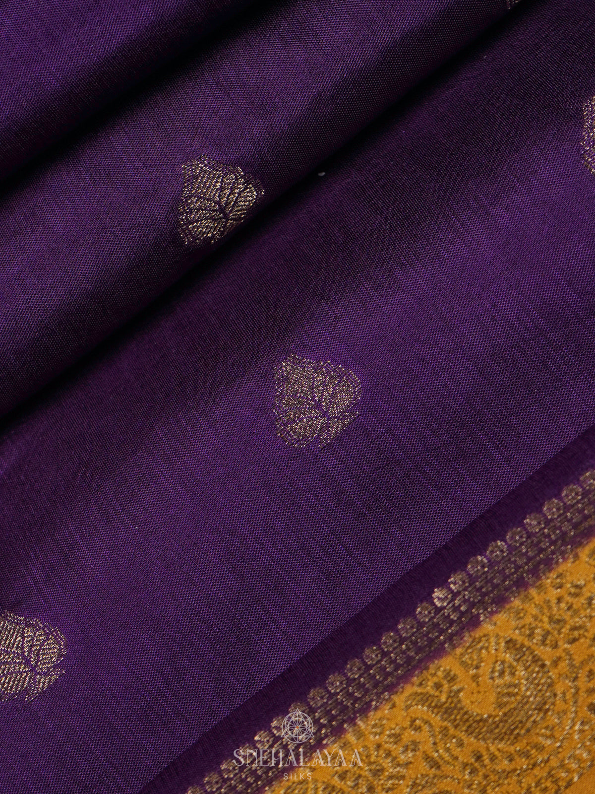 Purple Banaras Saree