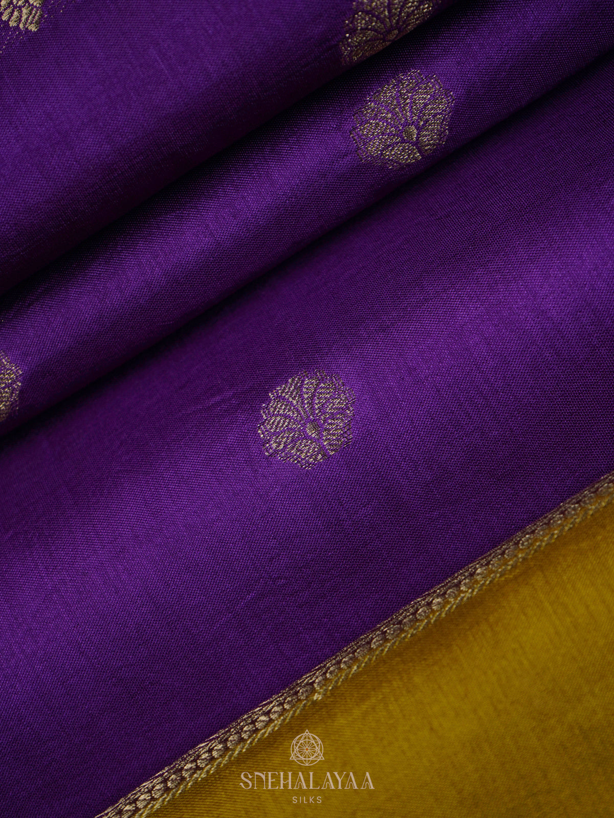 Purple Banaras Saree