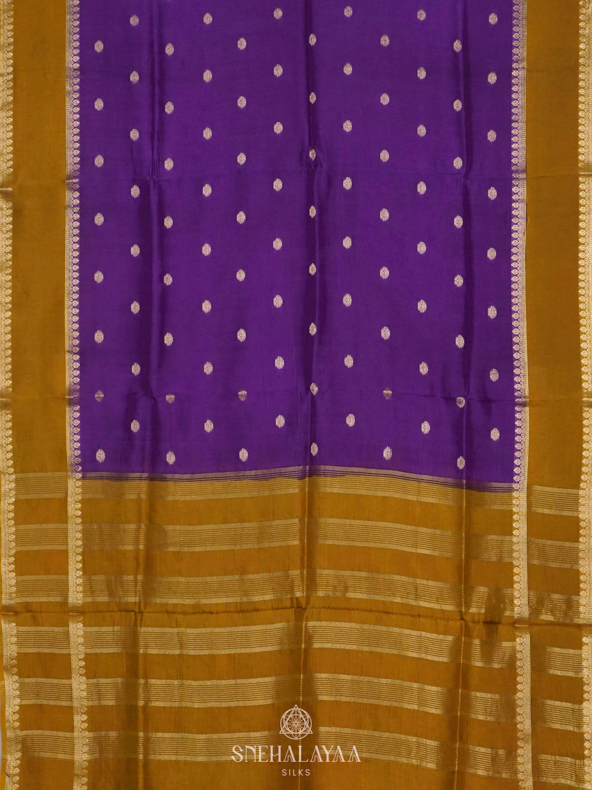 Purple Banaras Saree