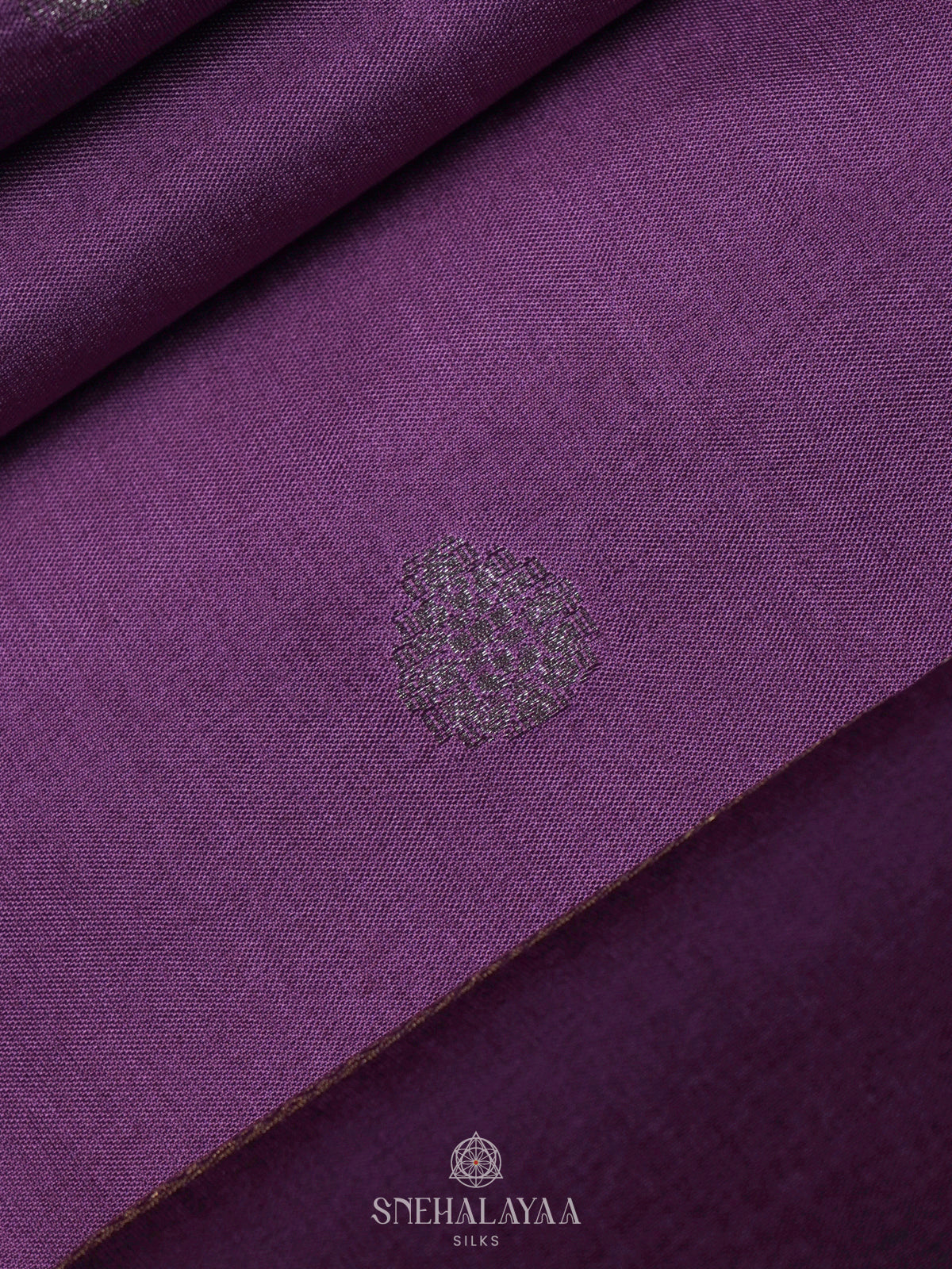 Lilac Banaras Saree