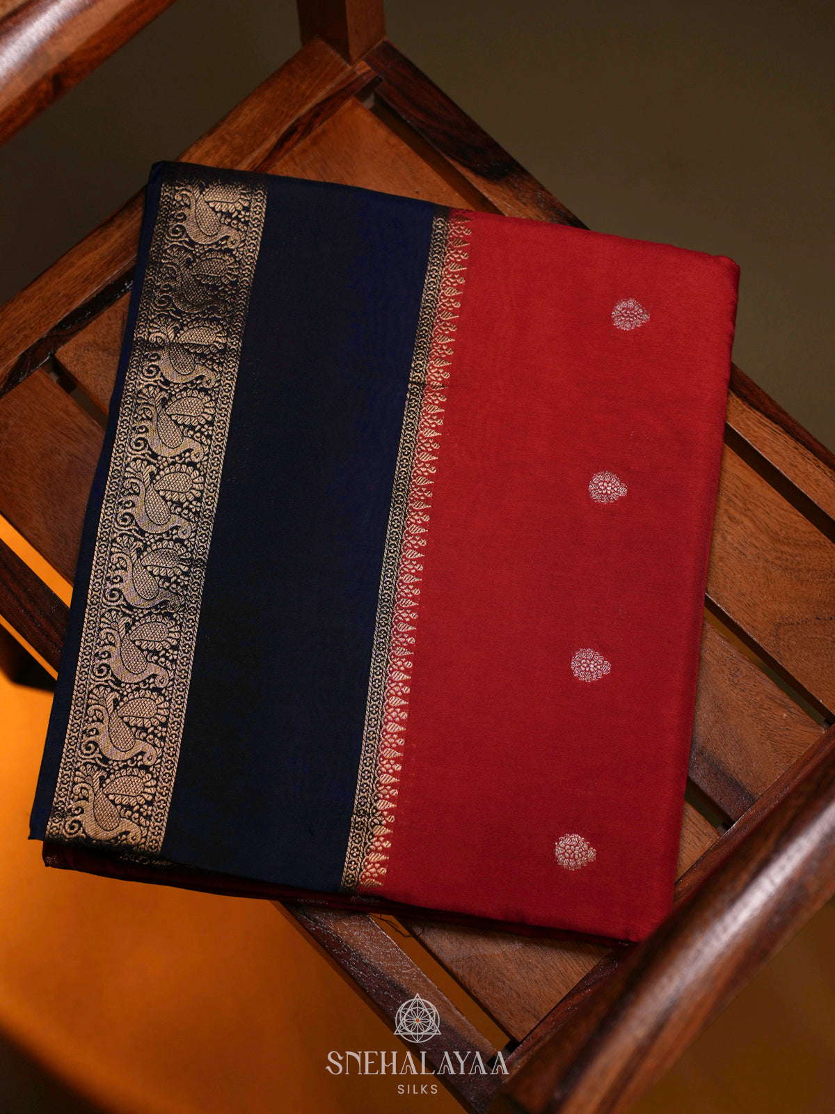 Red Banaras Saree