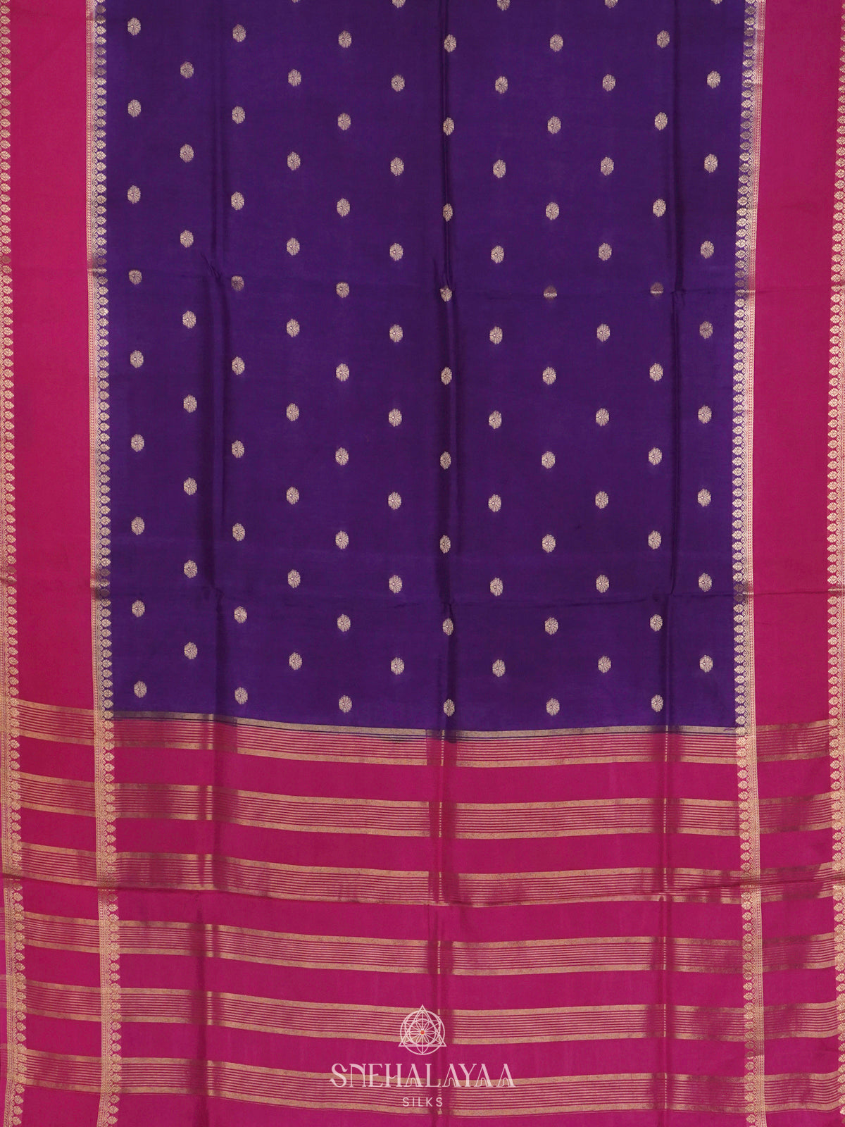 Purple Banaras Saree