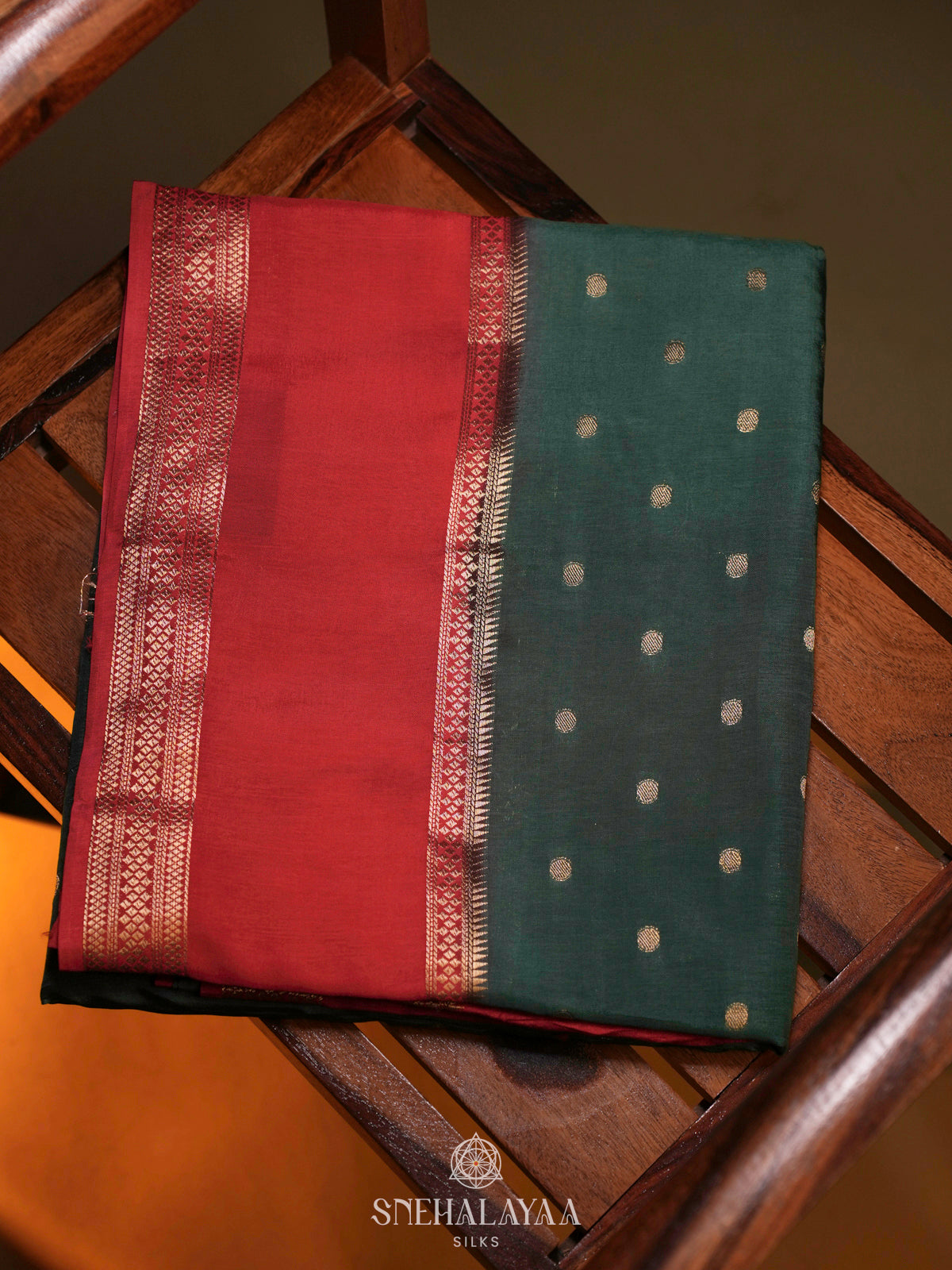 Green Banaras Saree